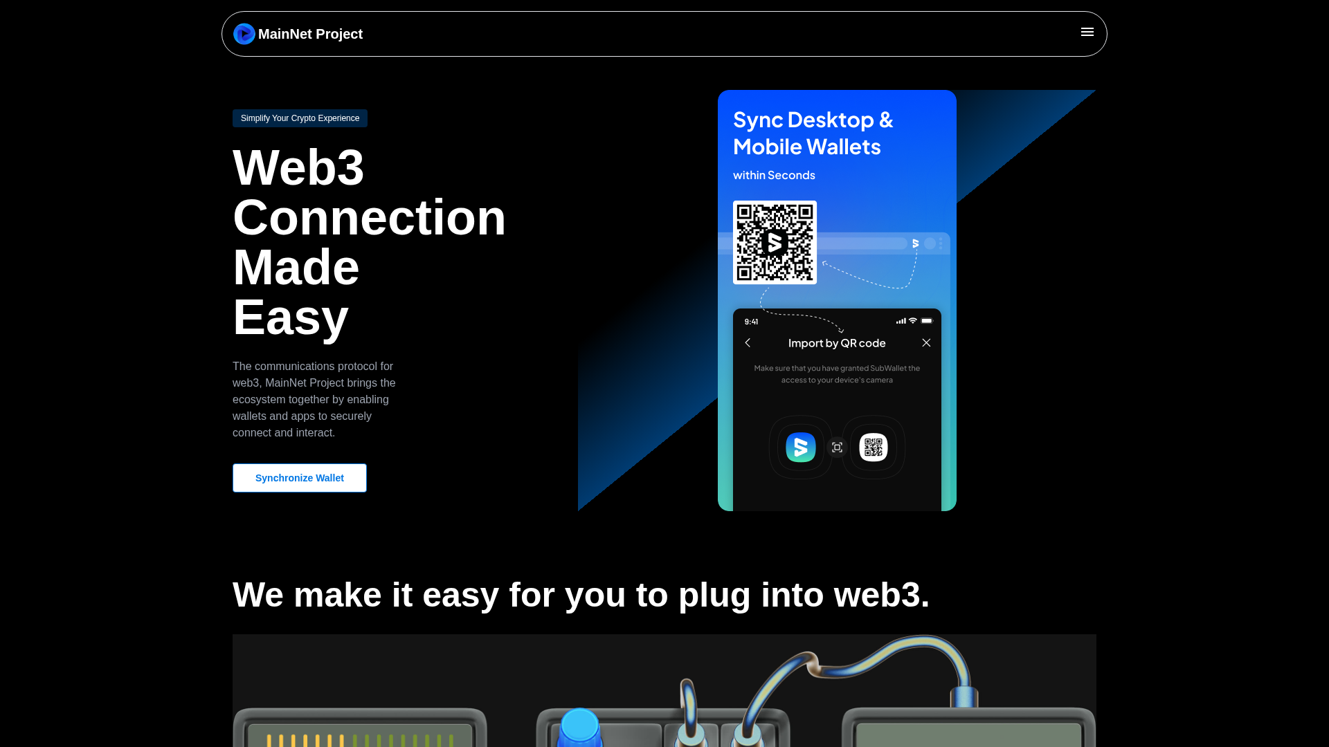 Screenshot of mainnetintegratefix.pages.dev
