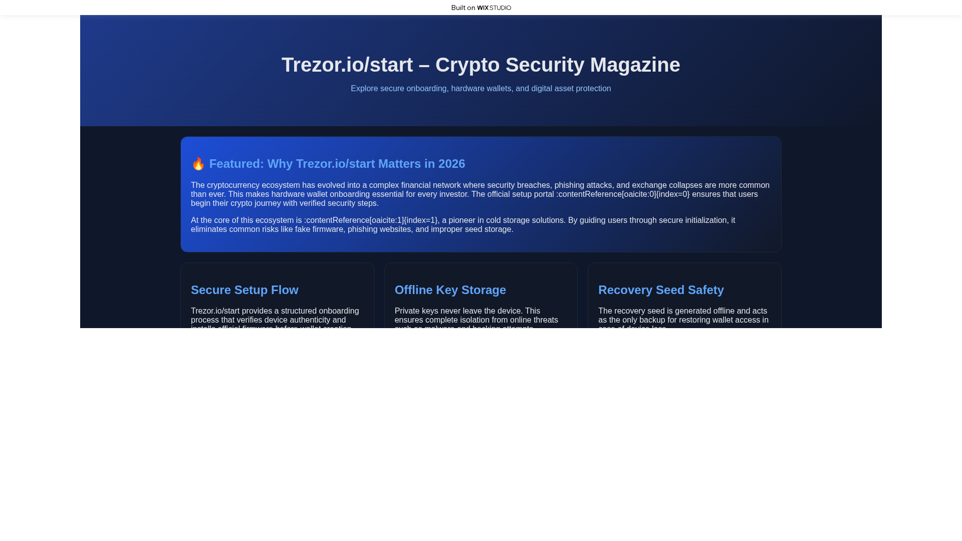 Screenshot of startapps-trexor-cdn.wixstudio.com