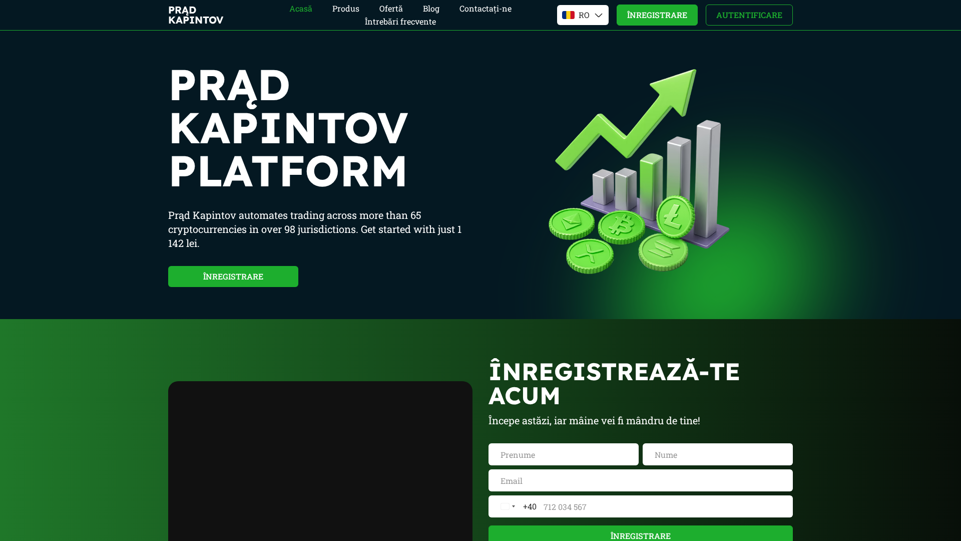 Screenshot of prad-kapintov.com