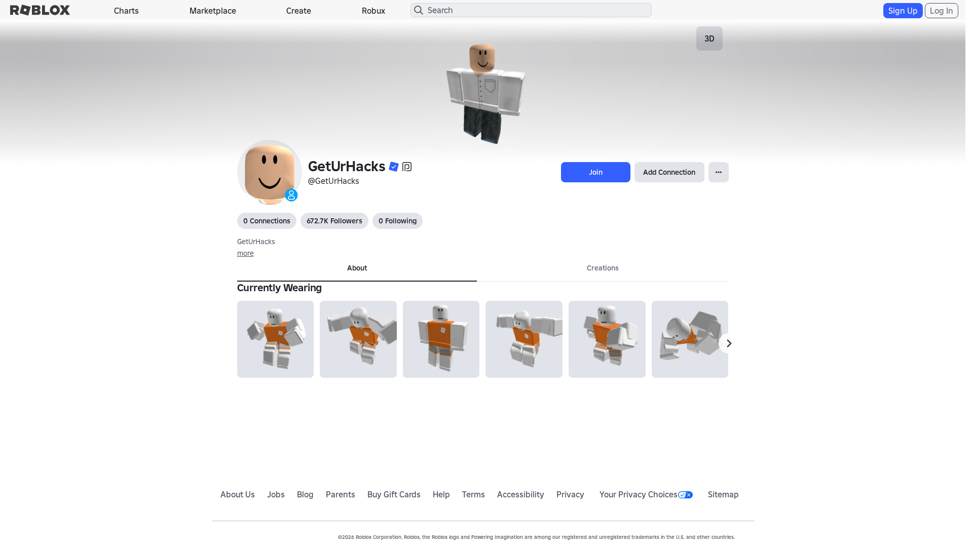 Screenshot of www.roblox.ly