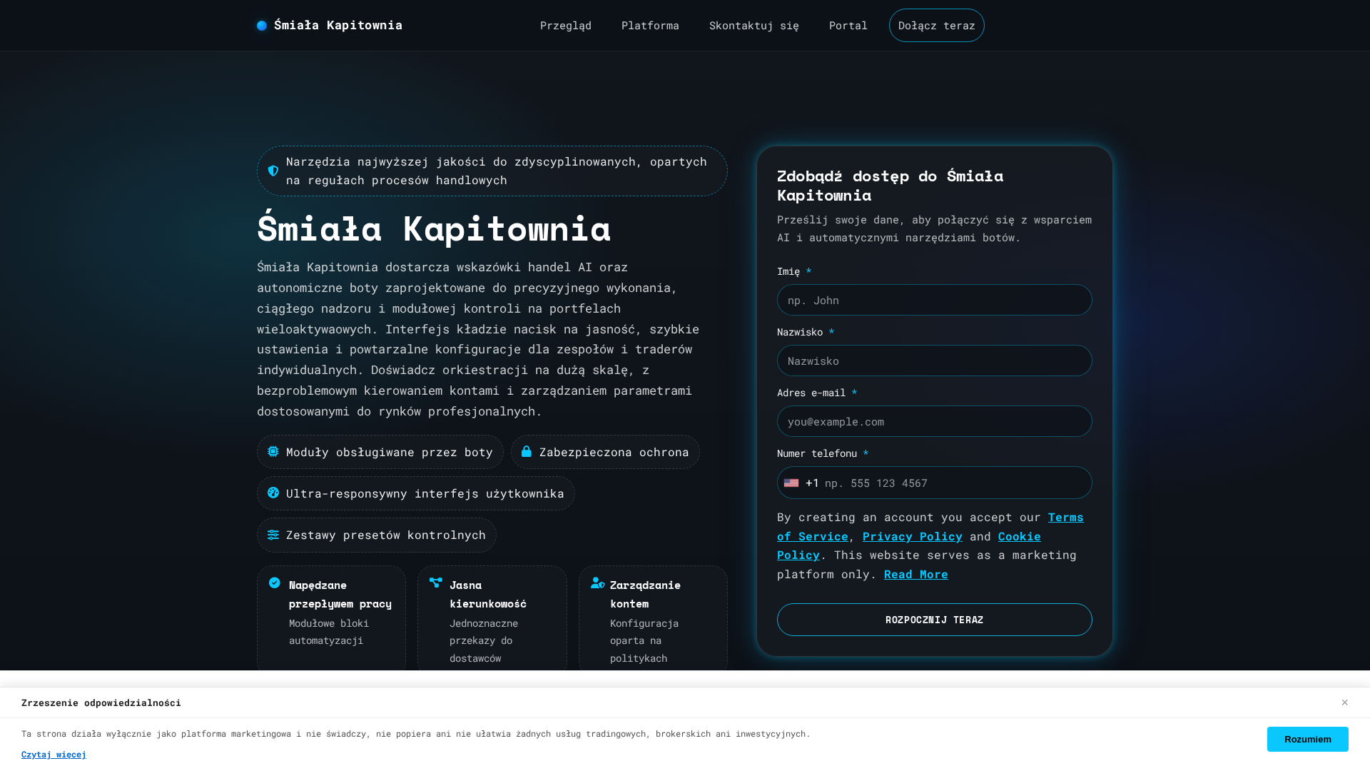 Screenshot of smialakapitownia.shop