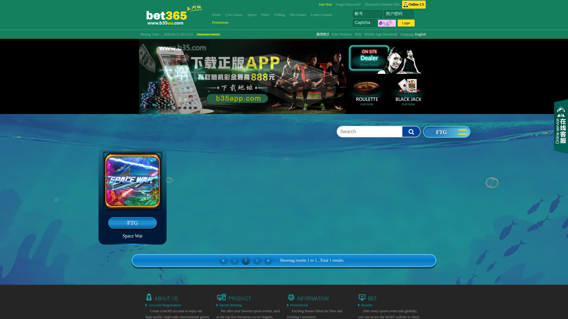 Screenshot of b35aaa.com