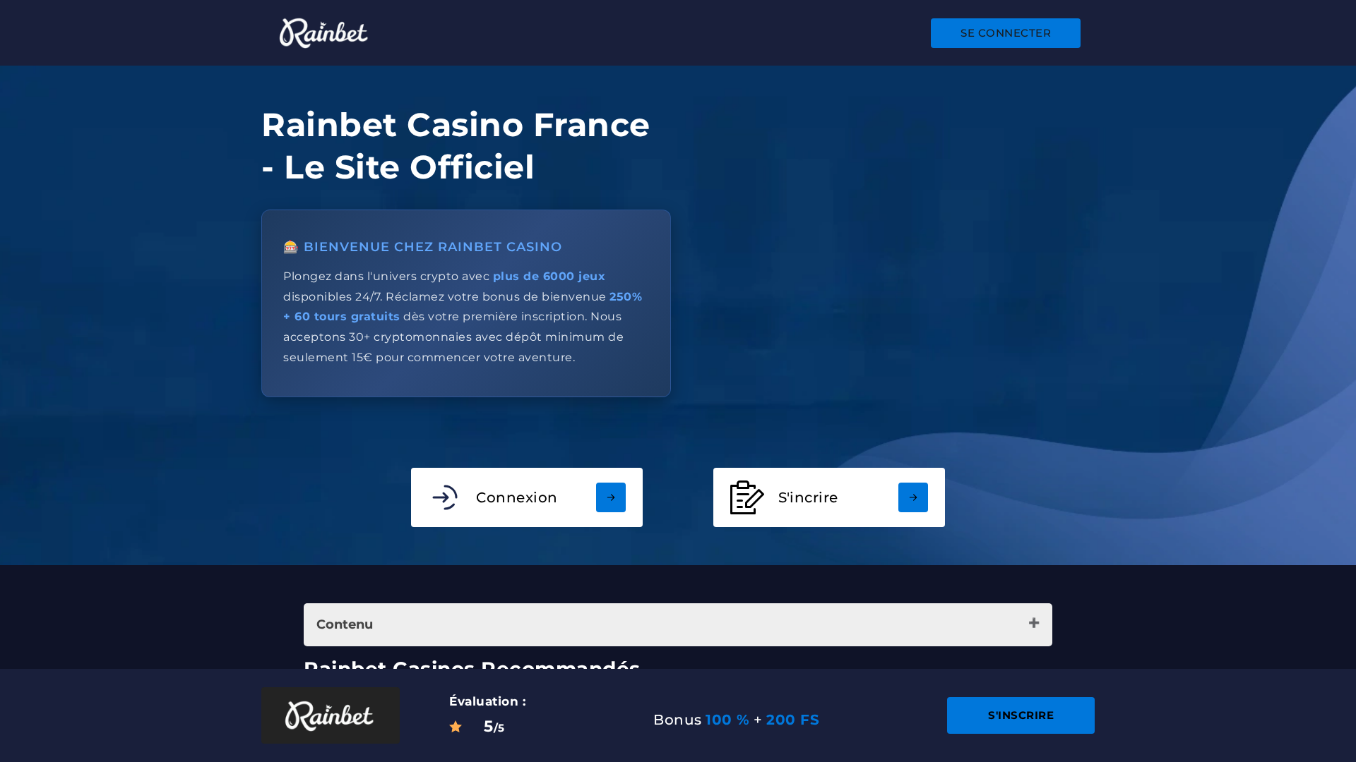 Screenshot of rainbeteu.com