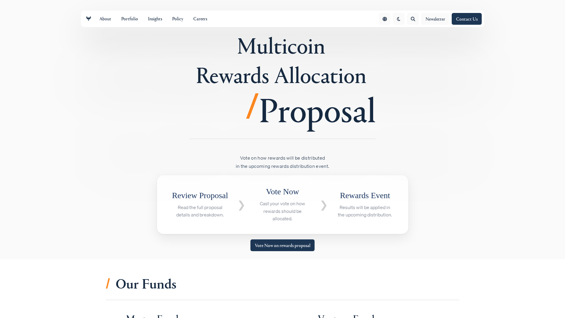 Screenshot of multicoins.capital
