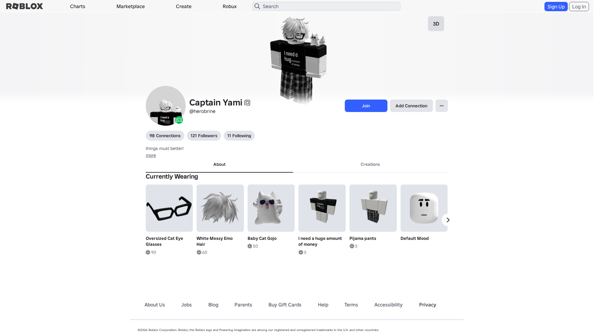 Screenshot of www.roblox.com.ml