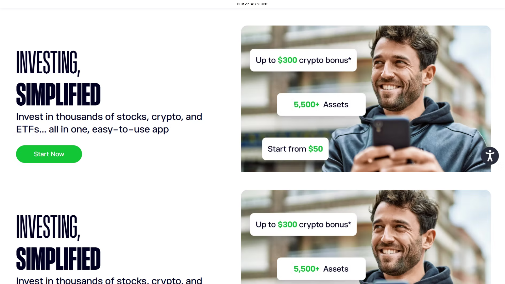Screenshot of platform-ettoro.wixstudio.com