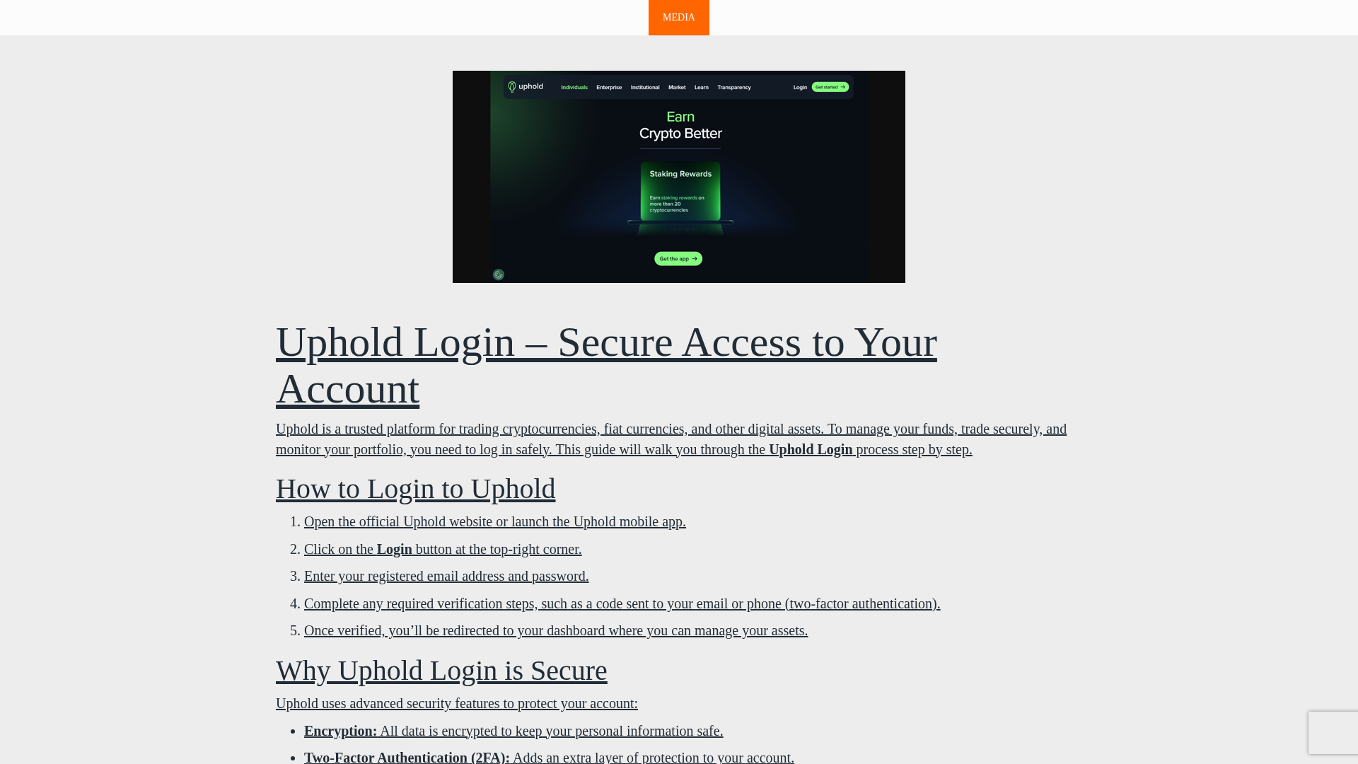 Screenshot of web-uphold-portal.onepage.website