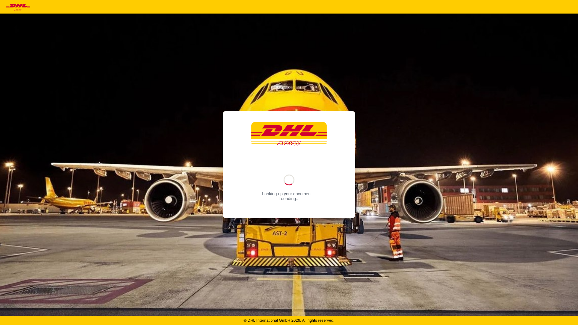 Screenshot of dhl8466478o.s3.us-east-2.amazonaws.com