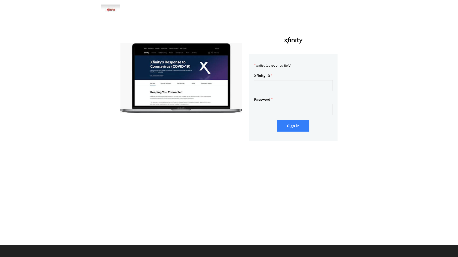 Screenshot of mailupdatecomcast.weebly.com