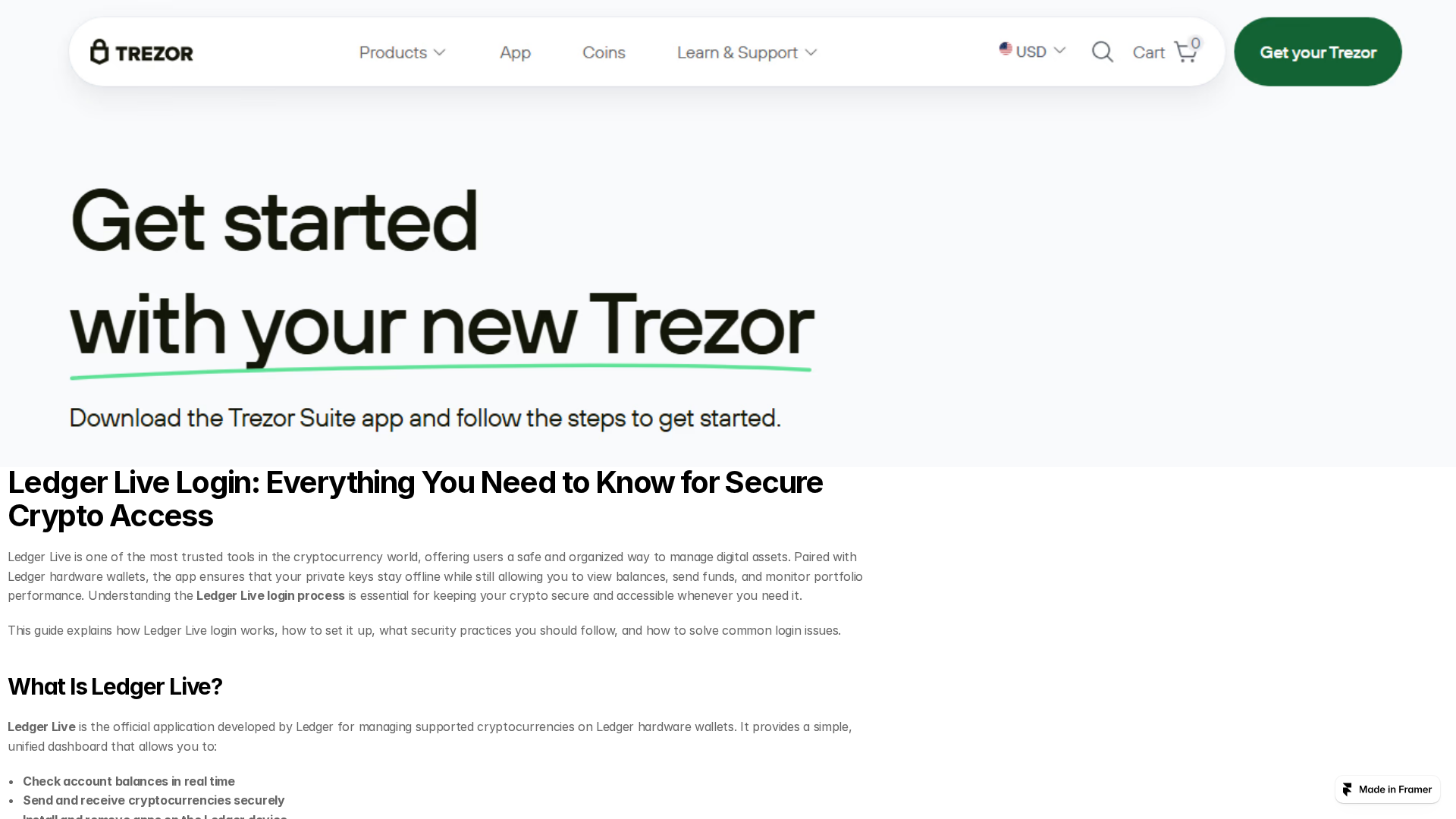Screenshot of ledgarliveslog.framer.media