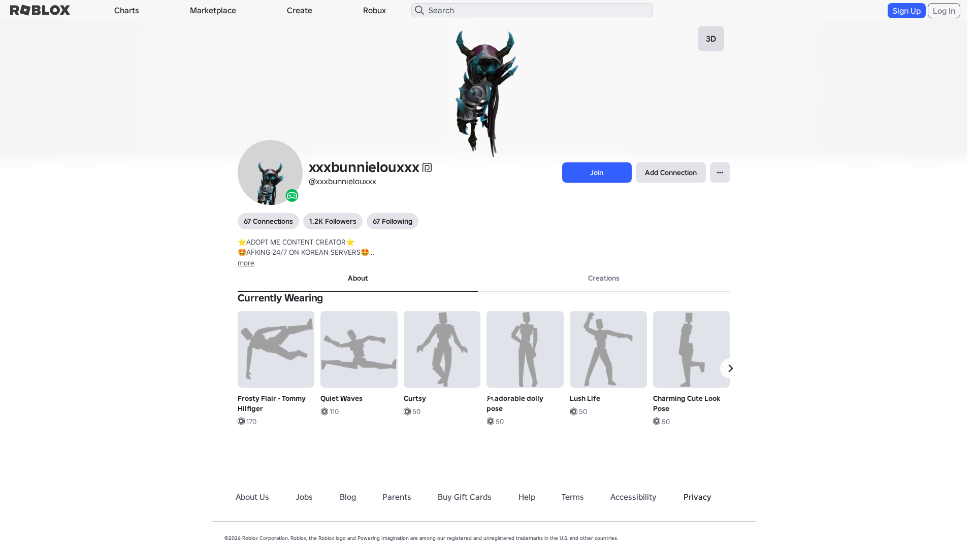 Screenshot of www.roblox.com.ml