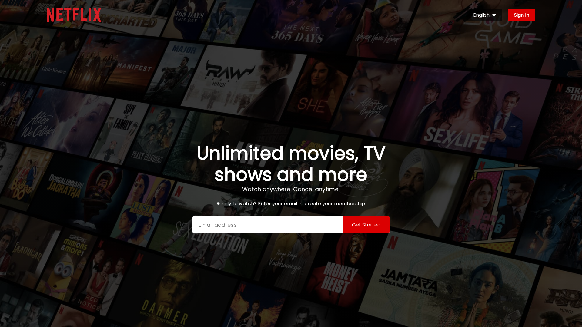 Screenshot of netflix-clone-opal-ten.vercel.app