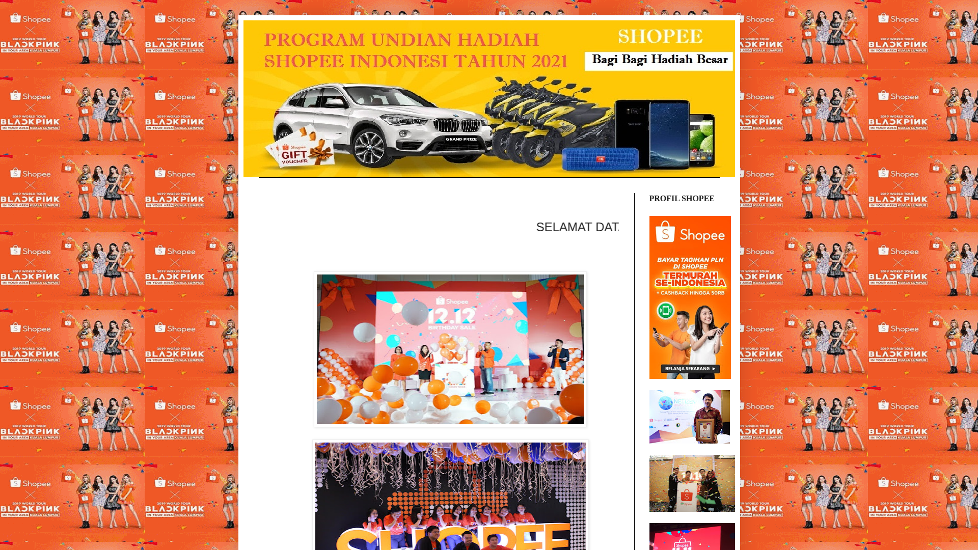 Screenshot of www.info-resmi699.blogspot.com