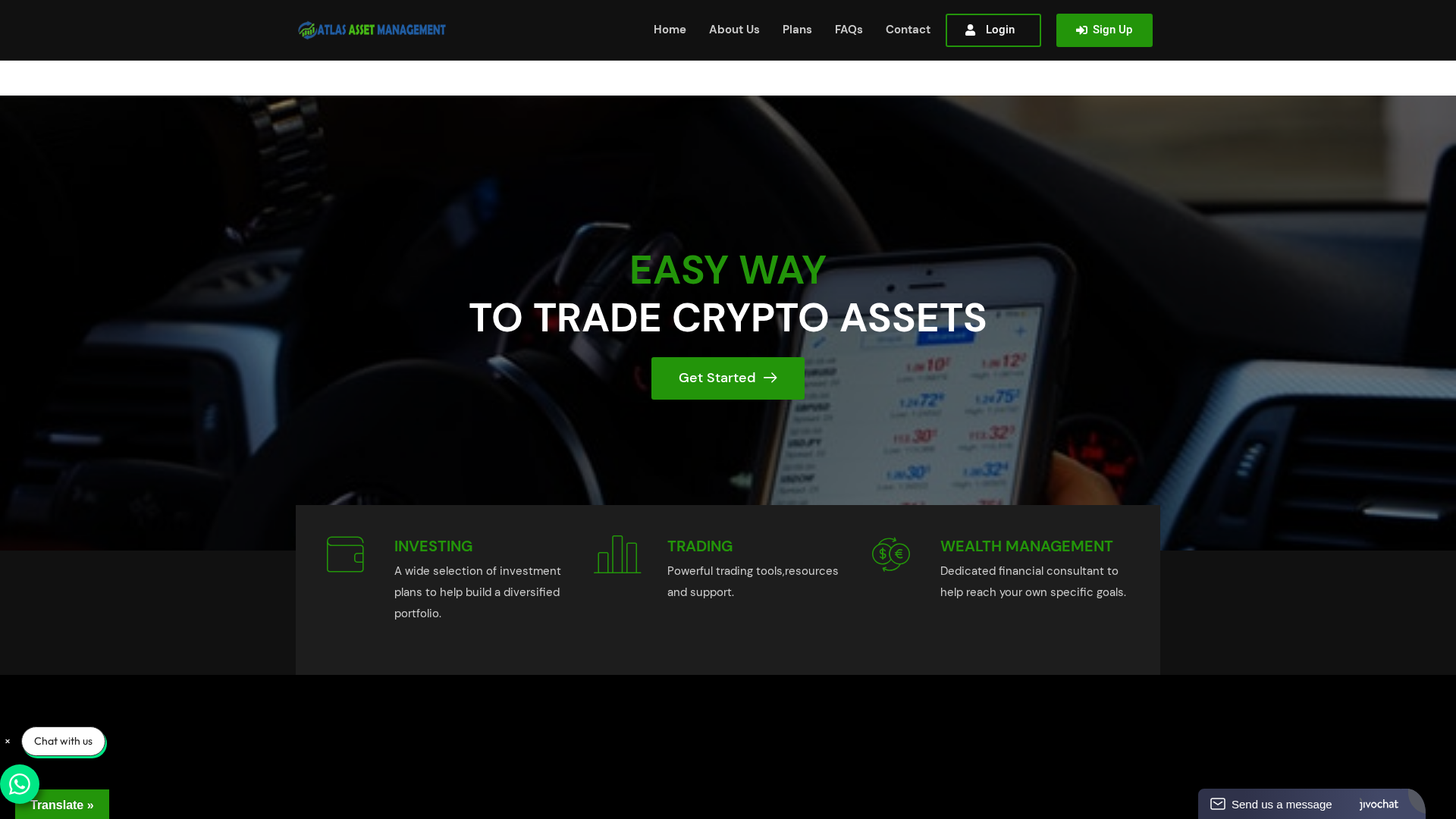 Screenshot of atlas-assetsmanagementltd.com