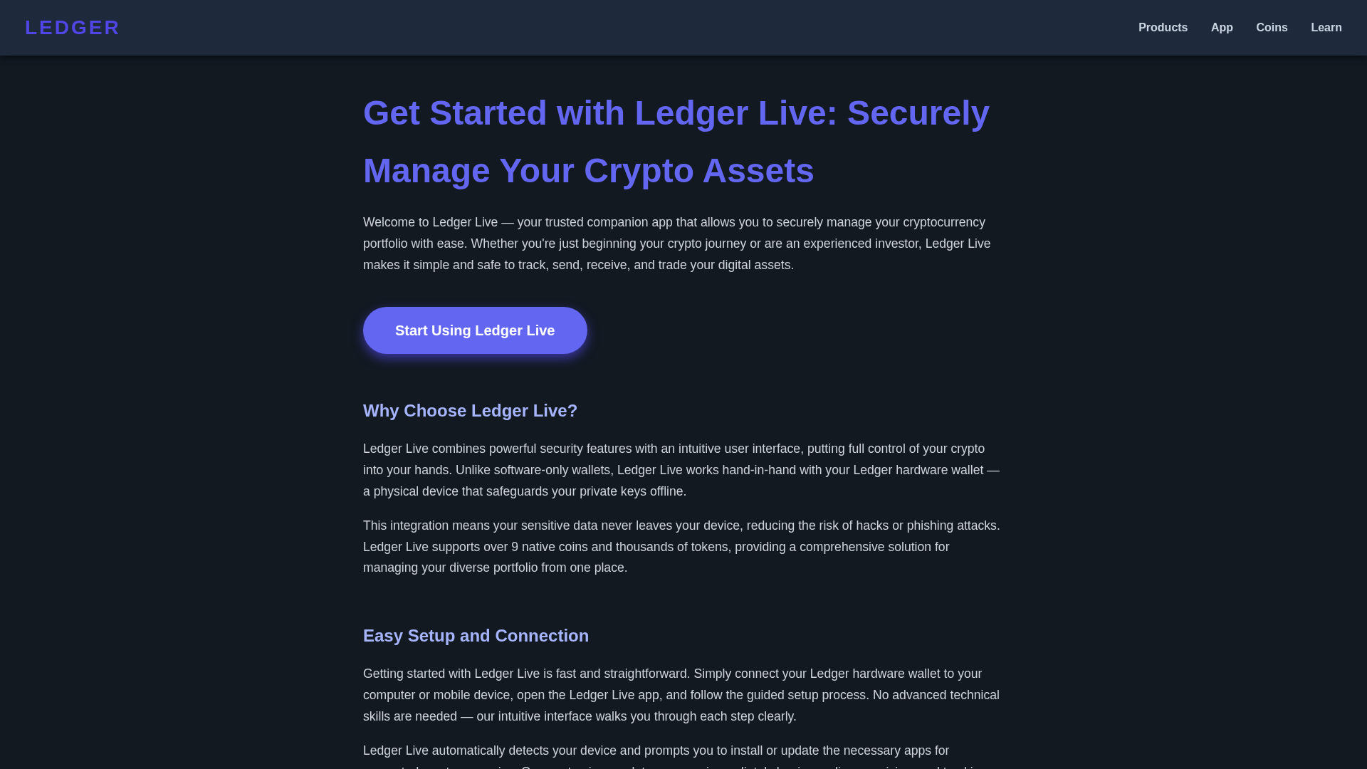 Screenshot of help-ledger.pages.dev