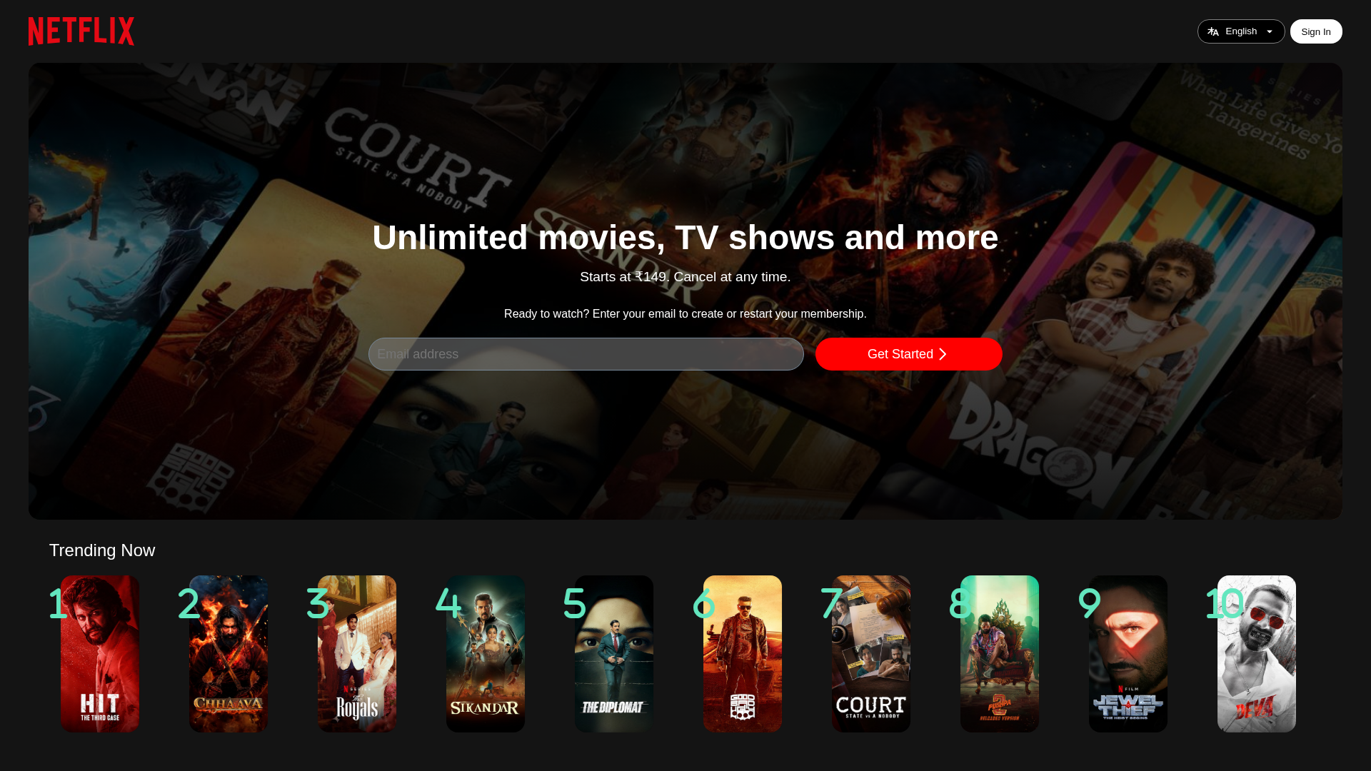 Screenshot of www.netflix-clone-css-eight.vercel.app