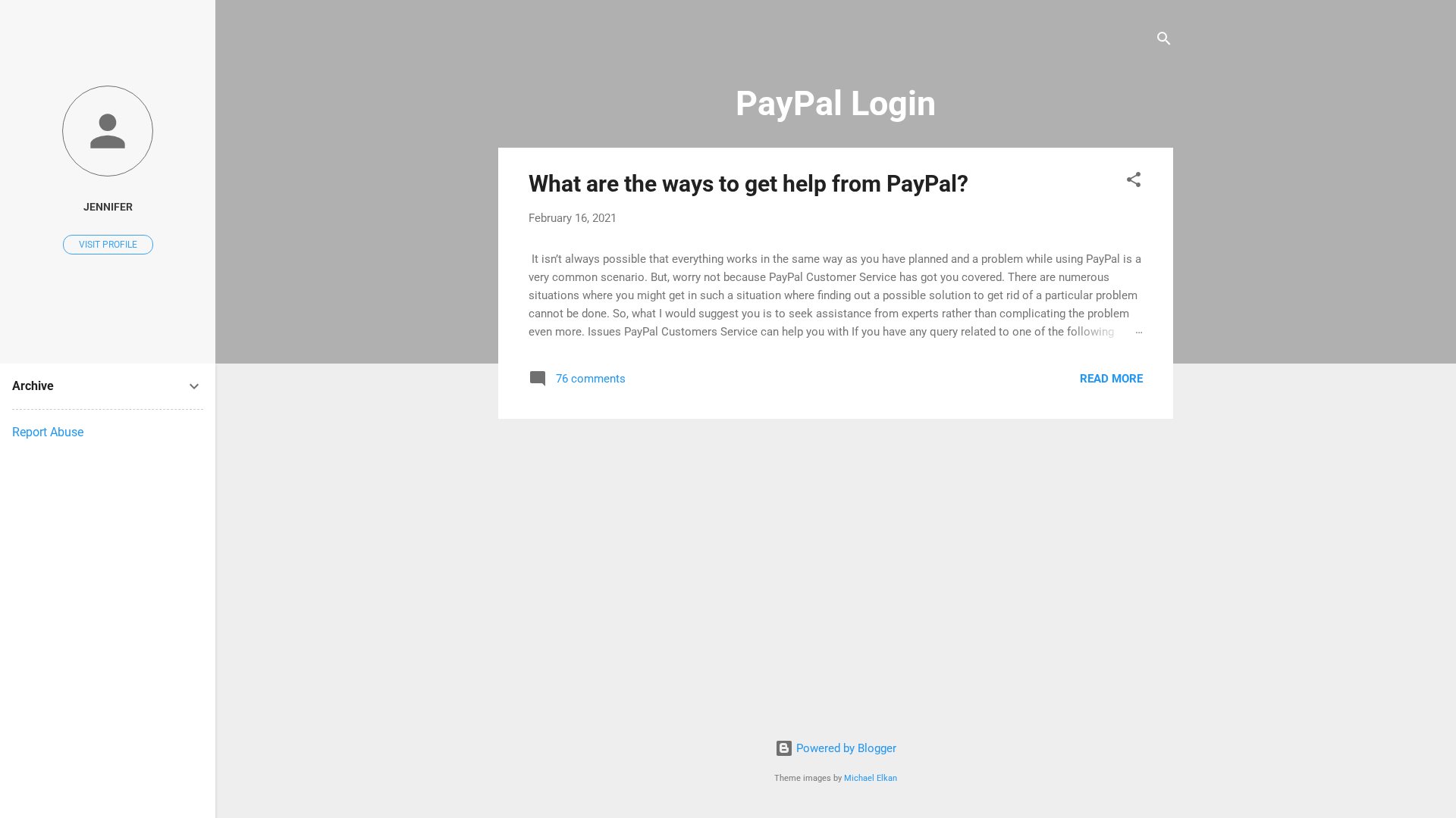Screenshot of paypal-logiin.blogspot.com