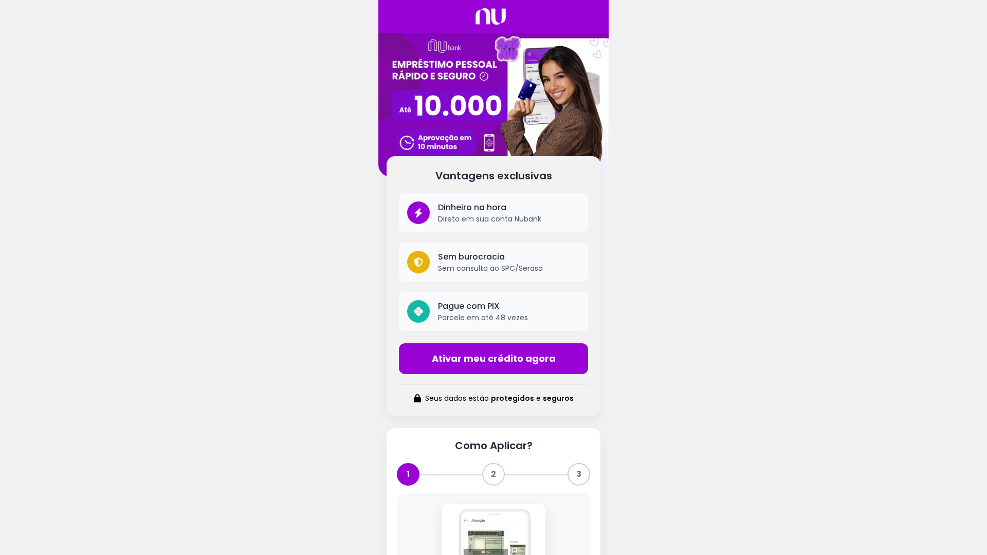 Screenshot of nbcredbrasil.com
