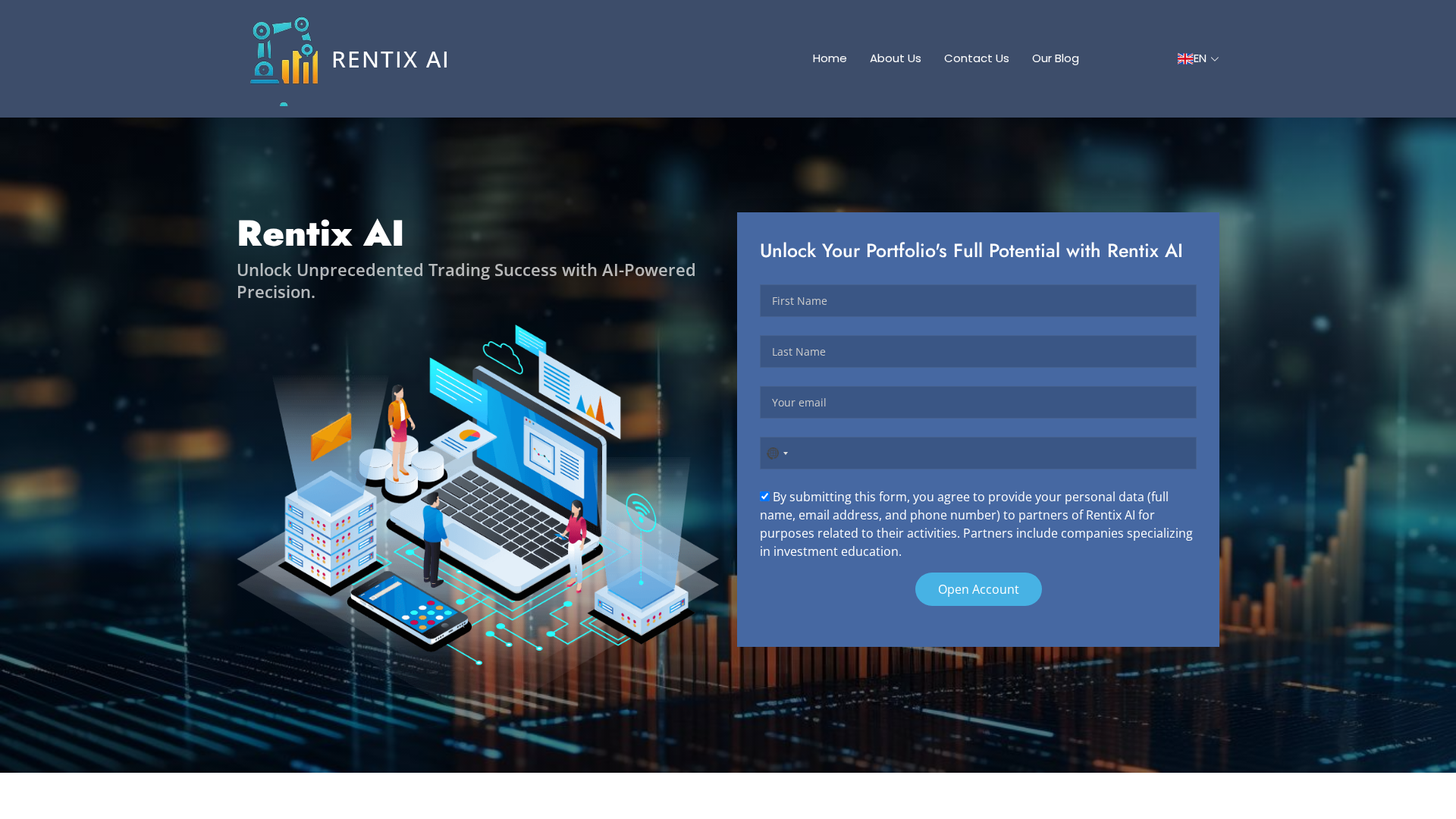Screenshot of myrentixaiapp.org