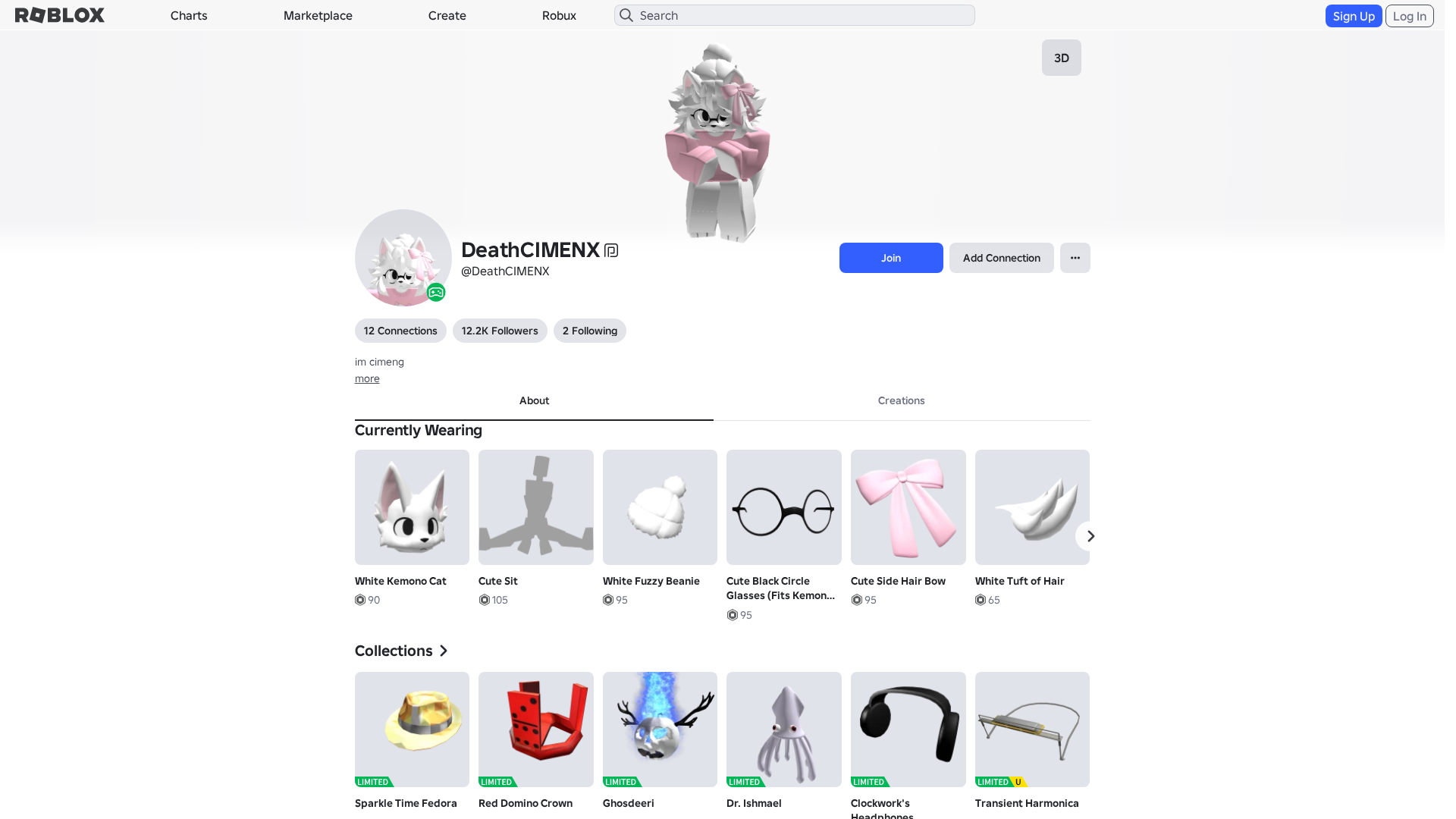 Screenshot of www.roblox.com.ml