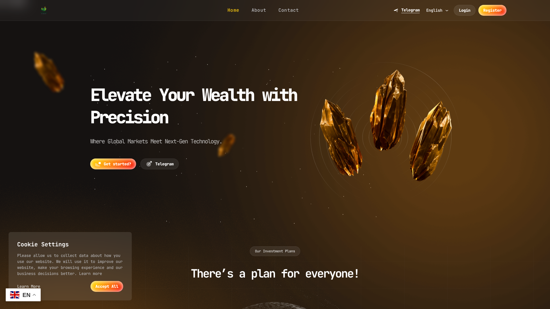 Screenshot of finance.forageholdings.com
