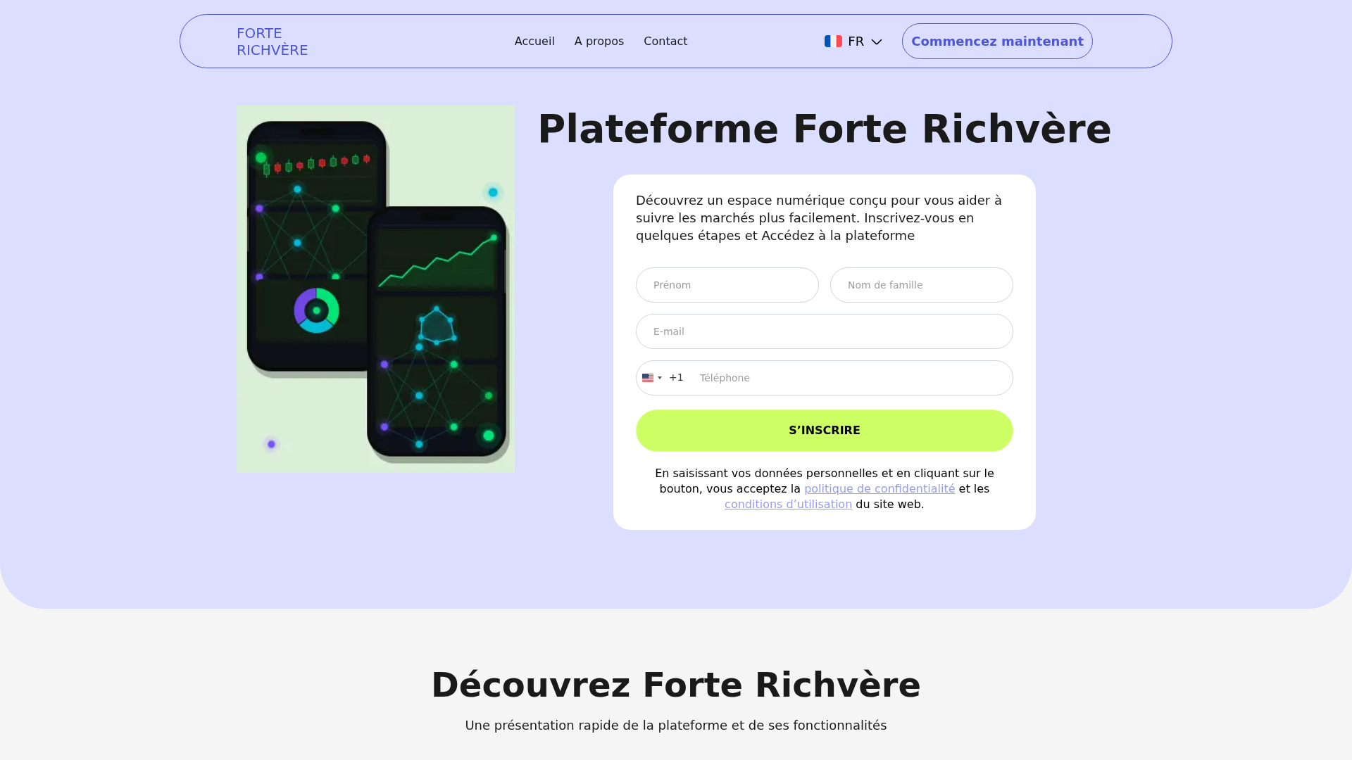 Screenshot of forterichvere-fr.com