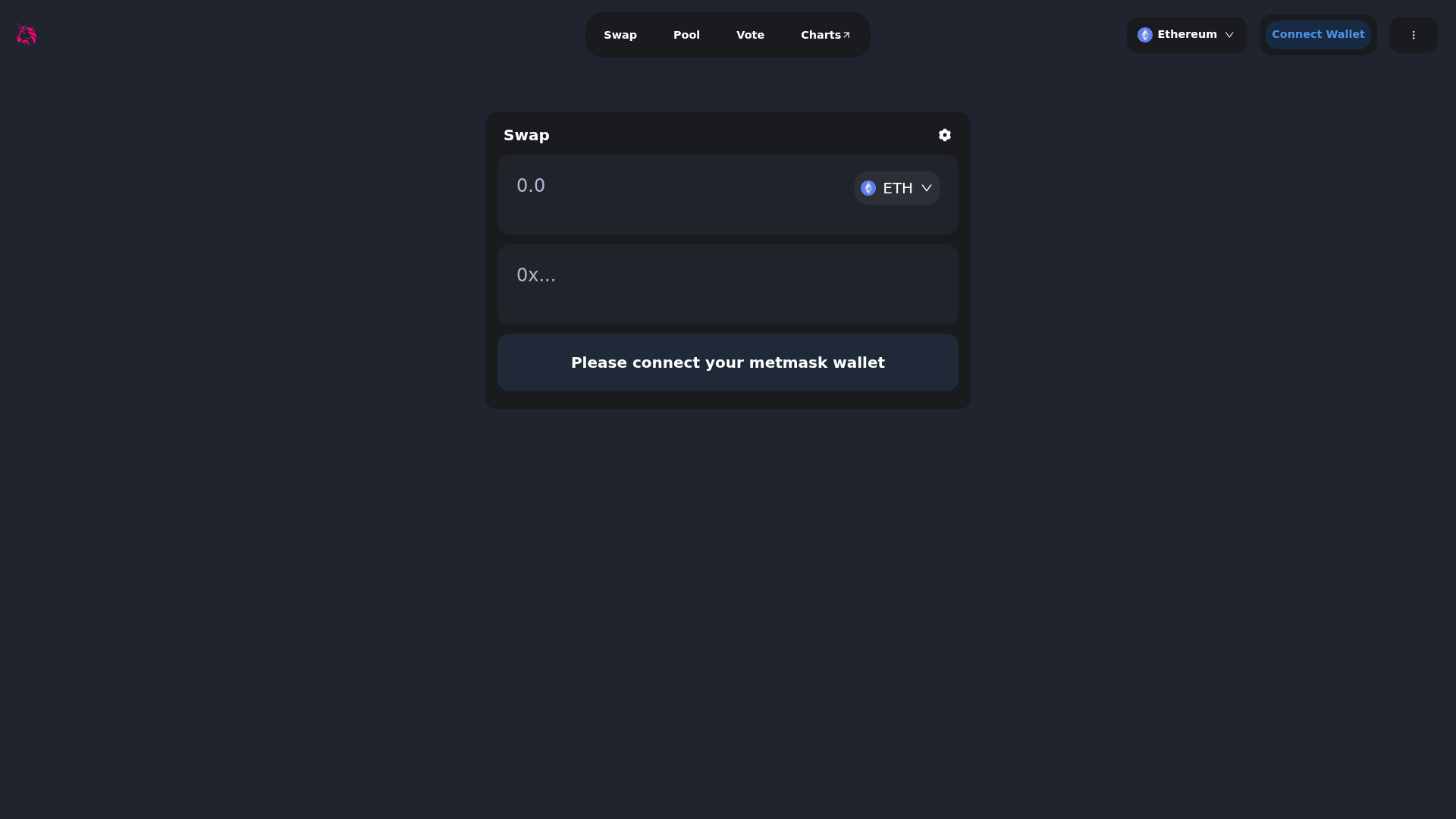 Screenshot of namoswap.vercel.app