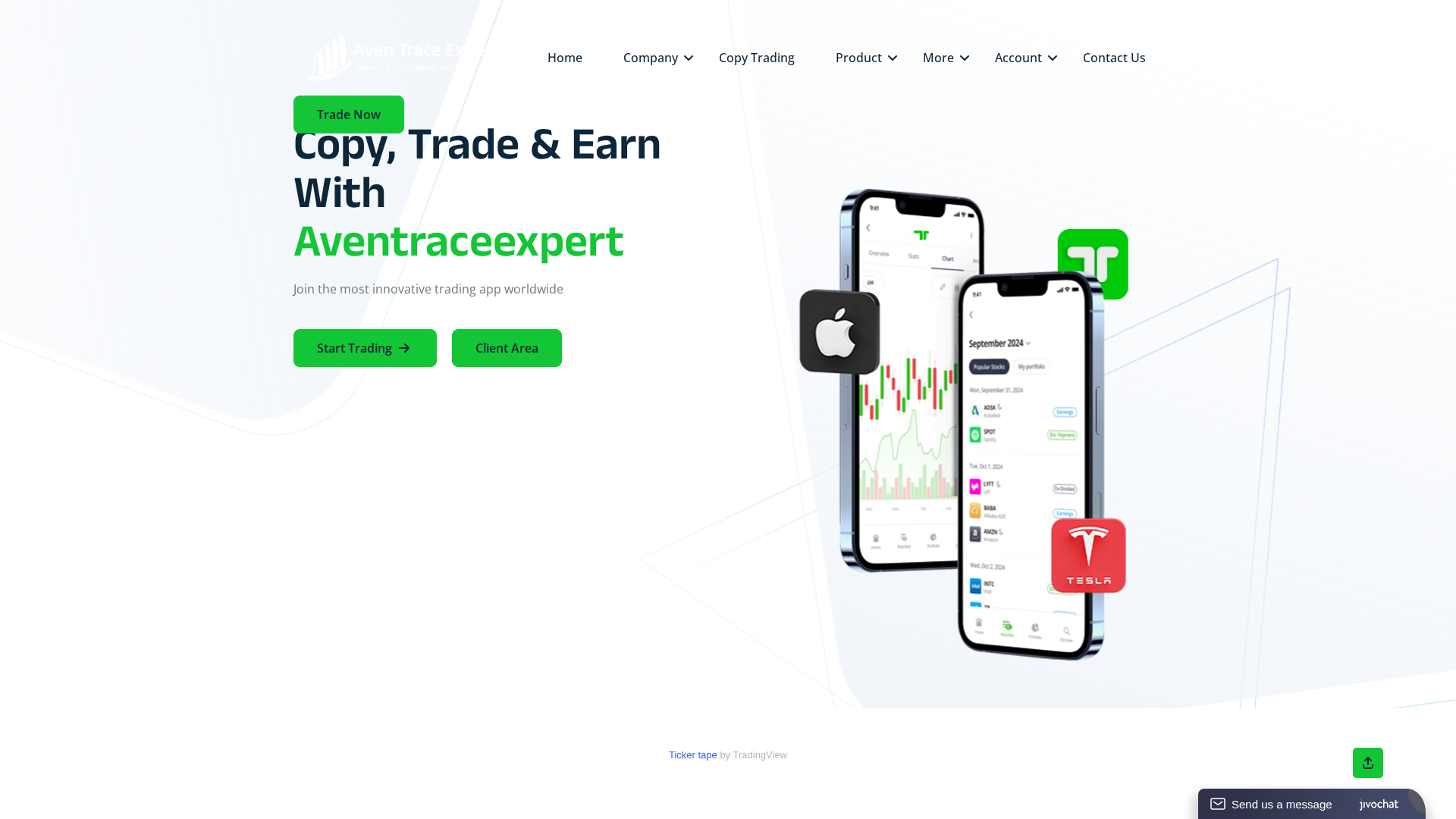 Screenshot of aventraceexpert.com