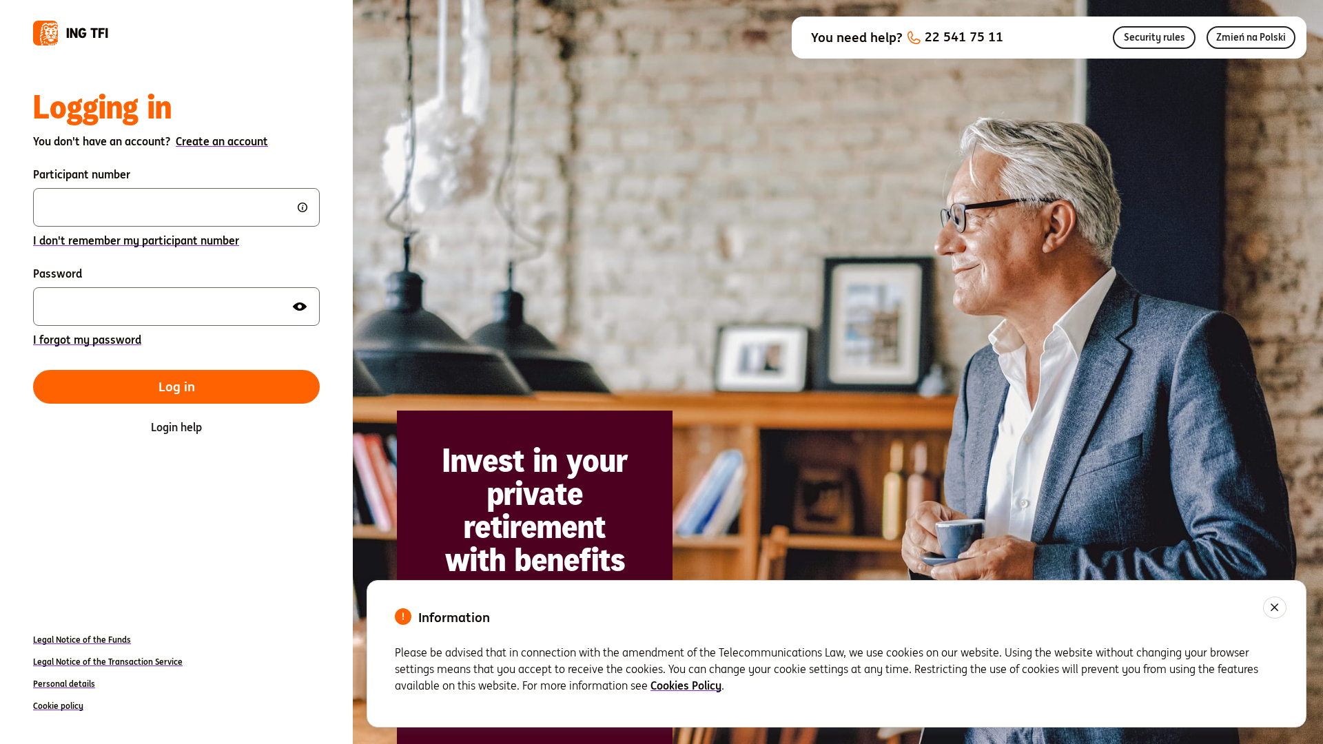 Screenshot of www.ingtfi24.pl