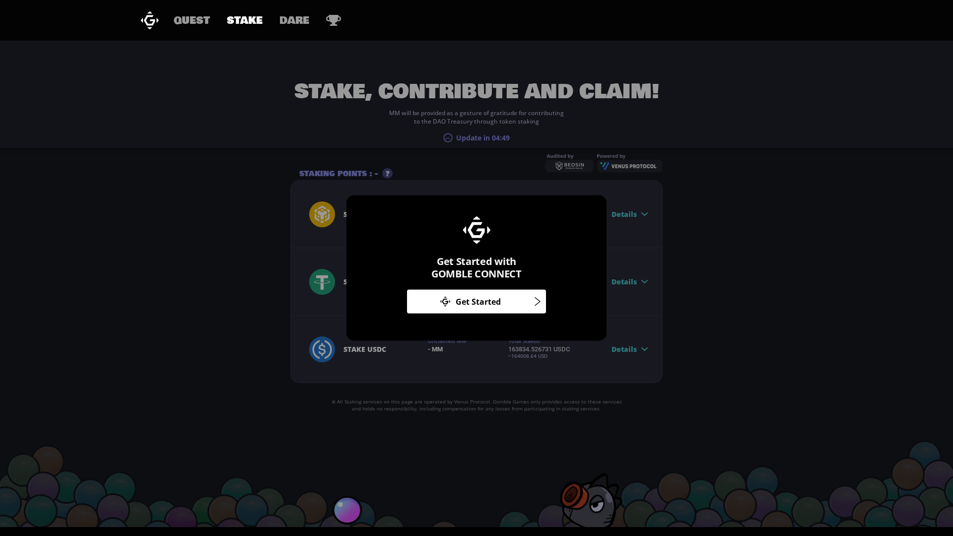 Screenshot of airdrop-gombleapp.pages.dev