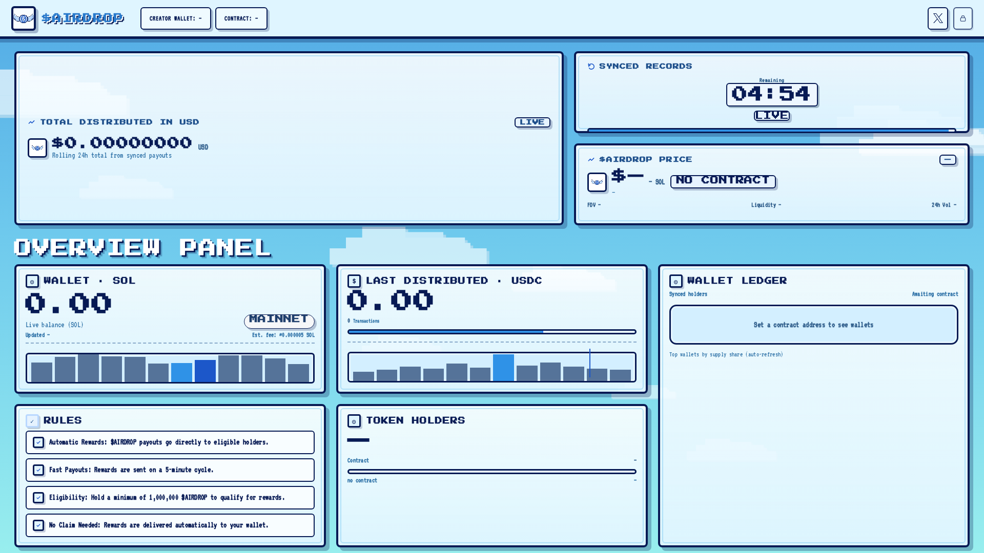 Screenshot of dropusdc.fun