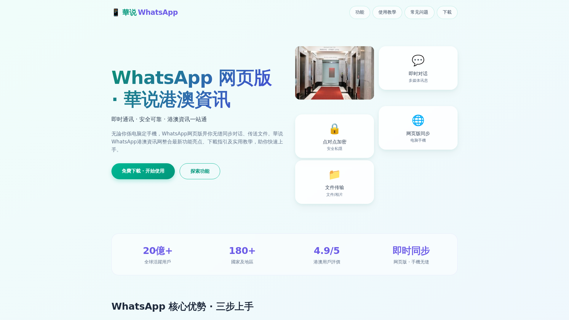 Screenshot of washuo-whatsapp.hk.cn