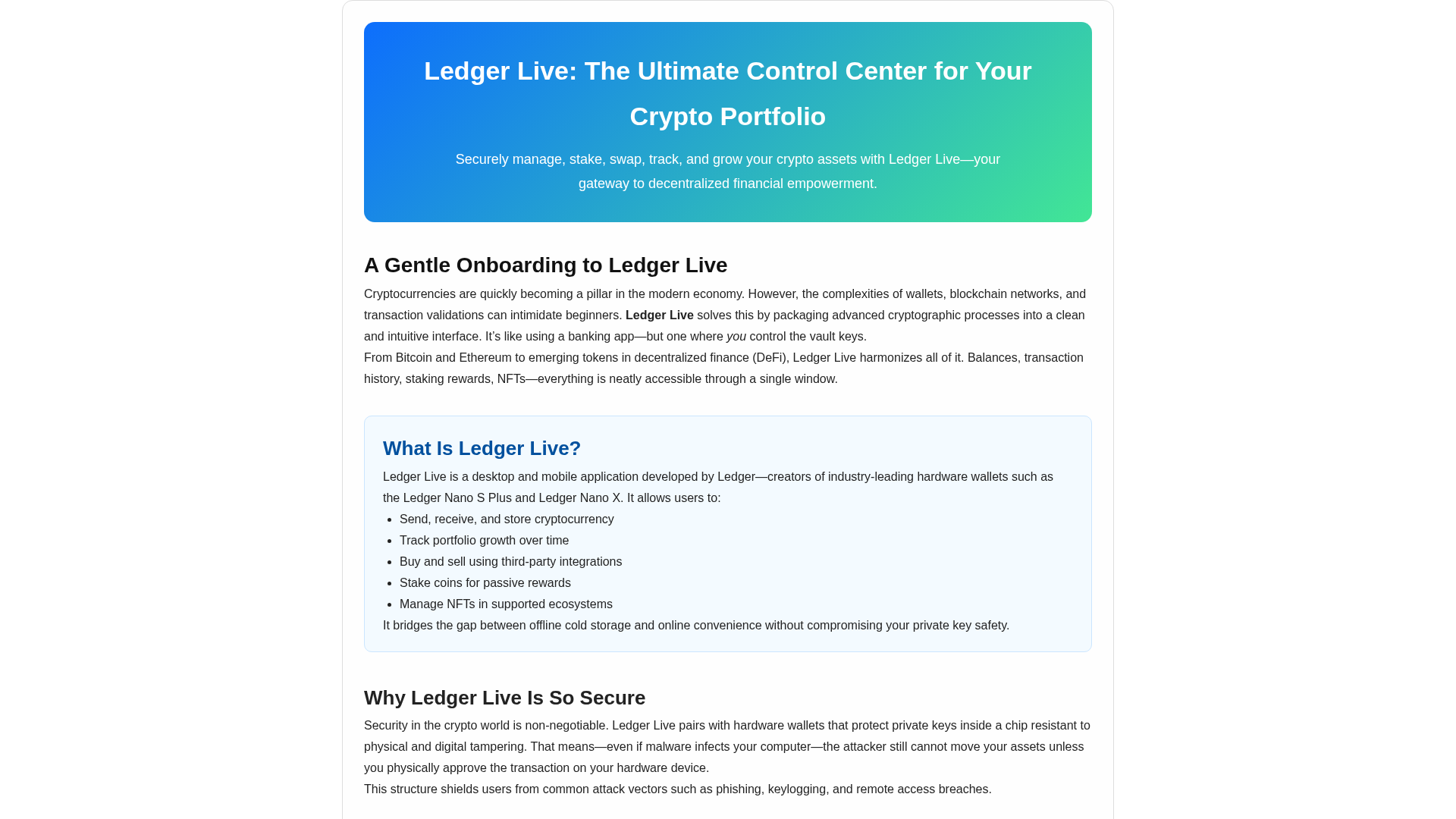 Screenshot of learn--ledgerlive.pages.dev