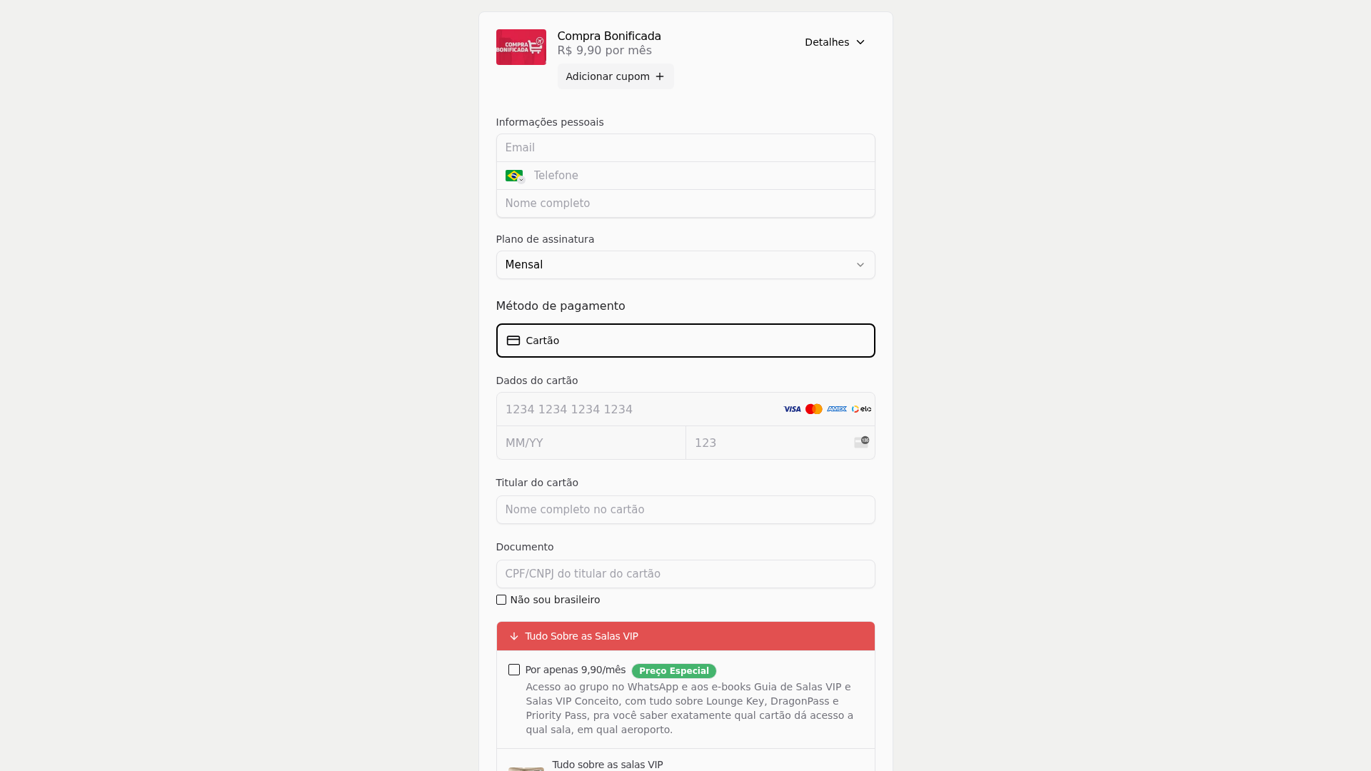 Screenshot of hub.la