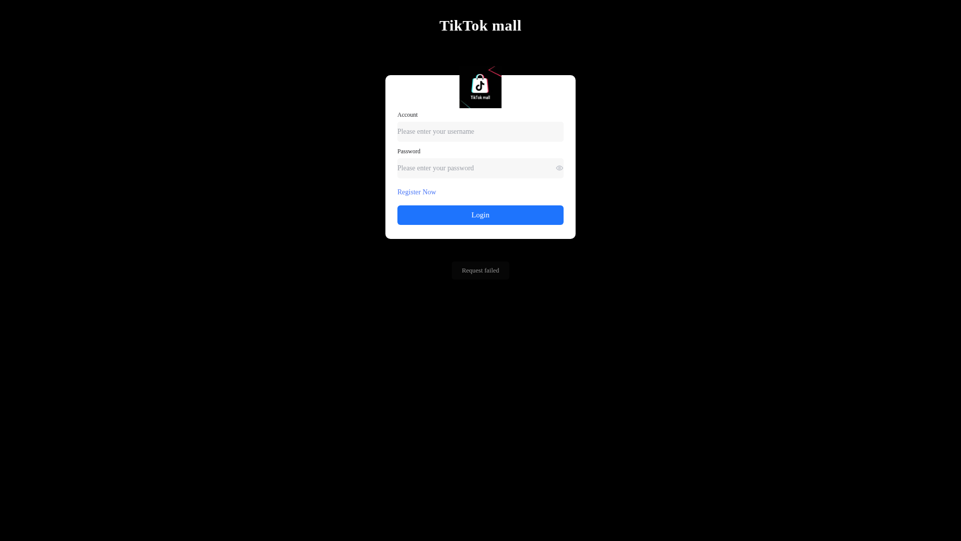 Screenshot of tiktkshop.xin
