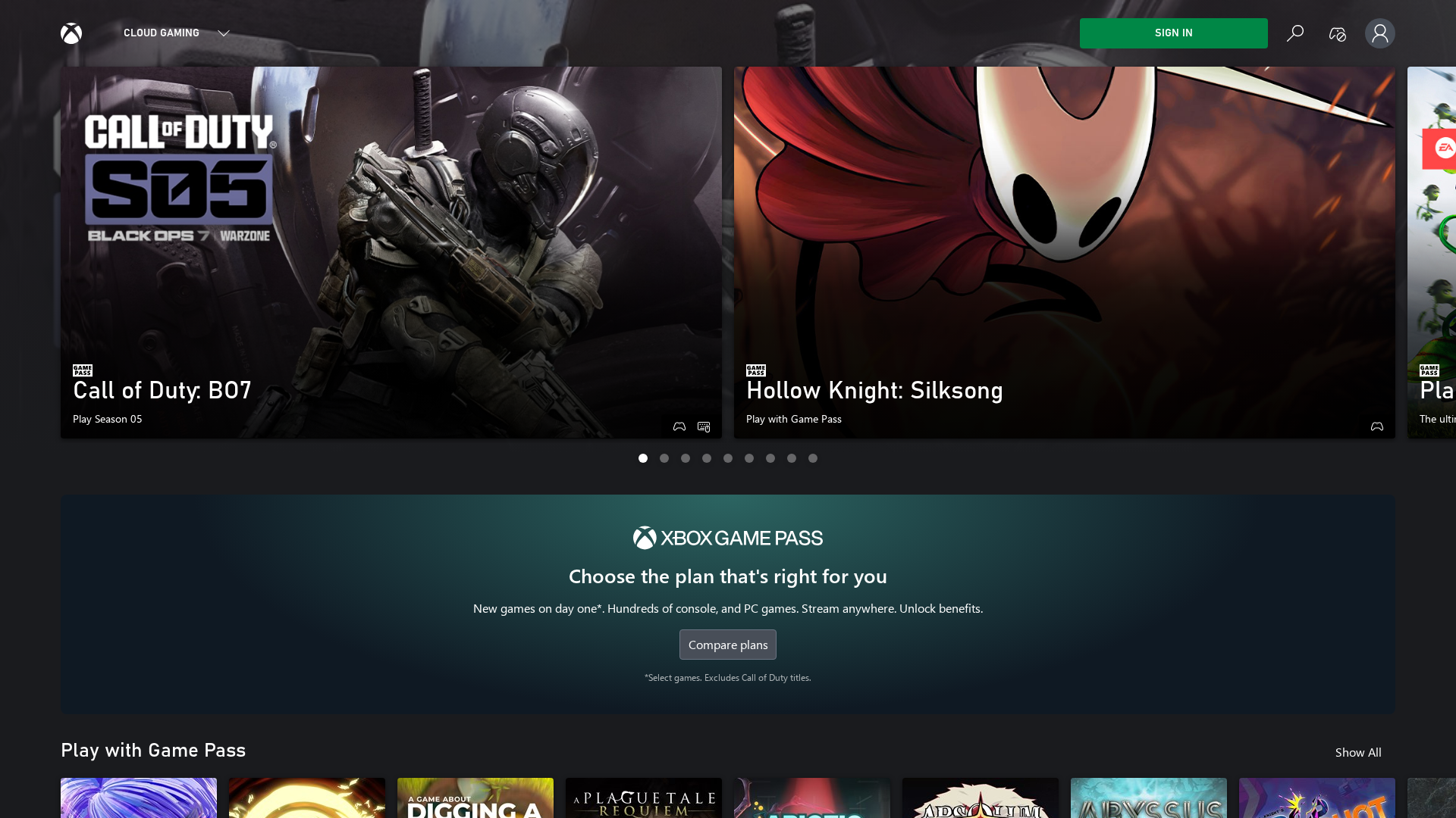 Screenshot of bestxboxgames.com