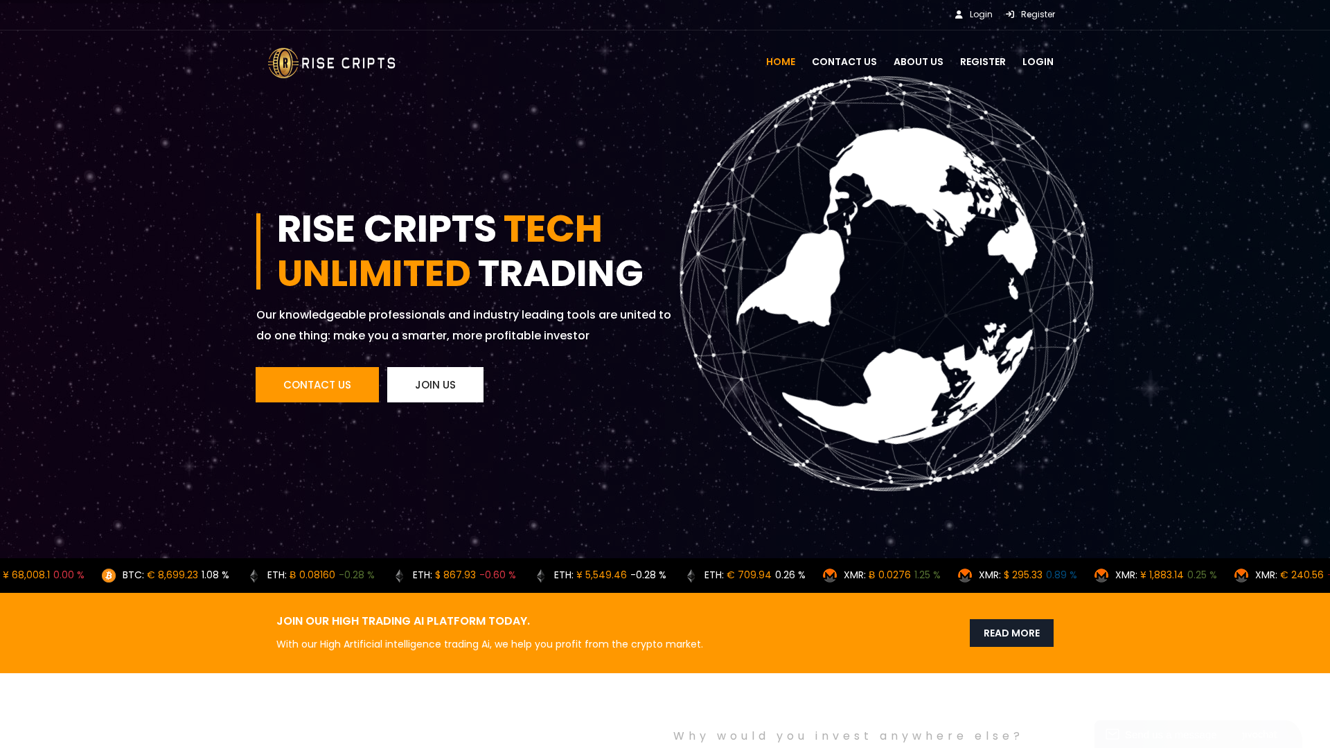 Screenshot of risecripts.com