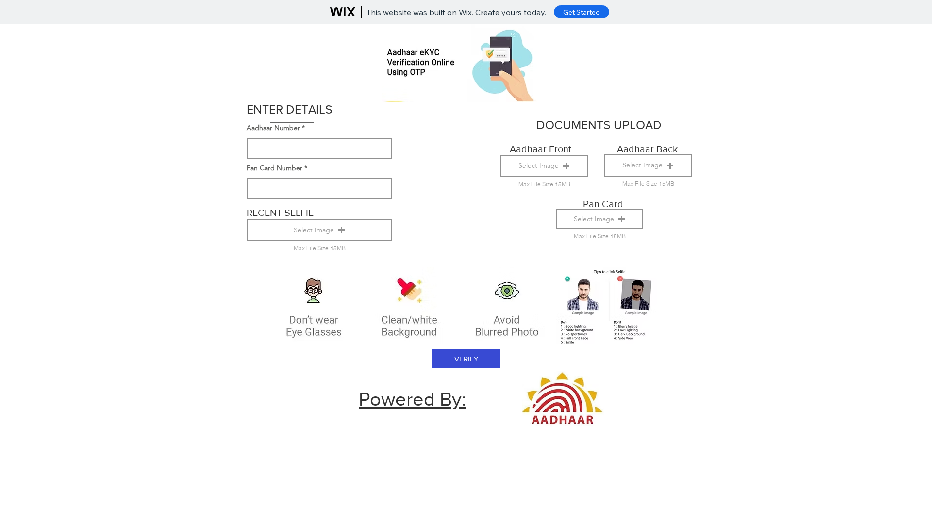 Screenshot of tcsofficials.wixsite.com