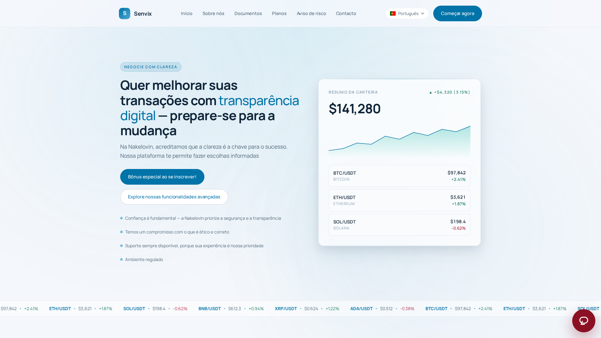 Screenshot of senvix-pt.org