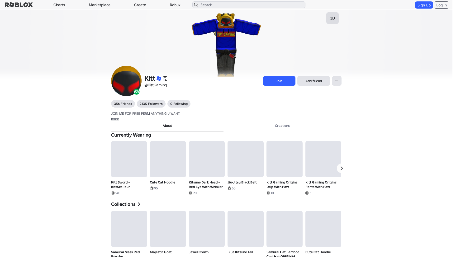 Screenshot of www.roblox.com.ml