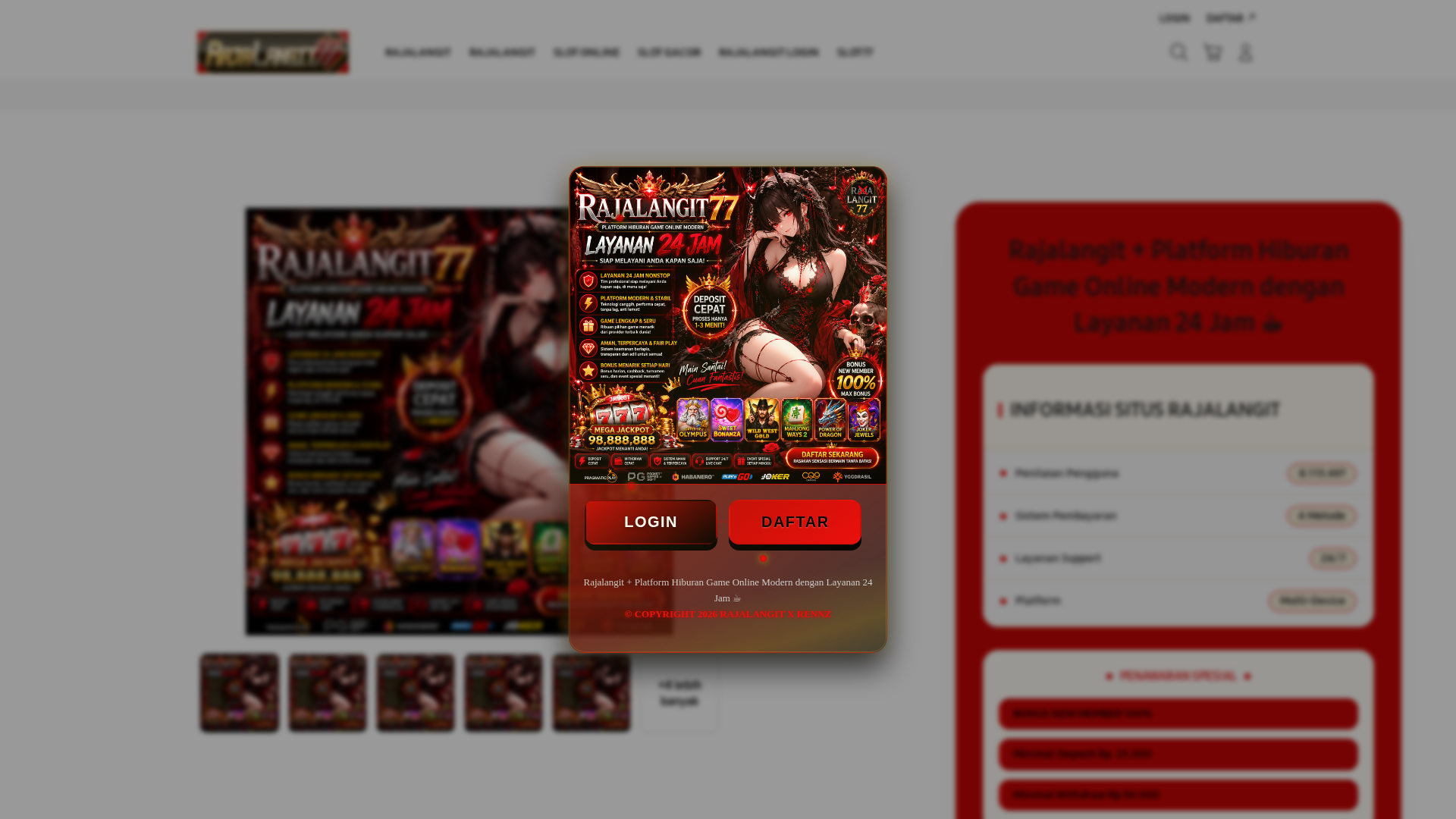 Screenshot of amrusad.com