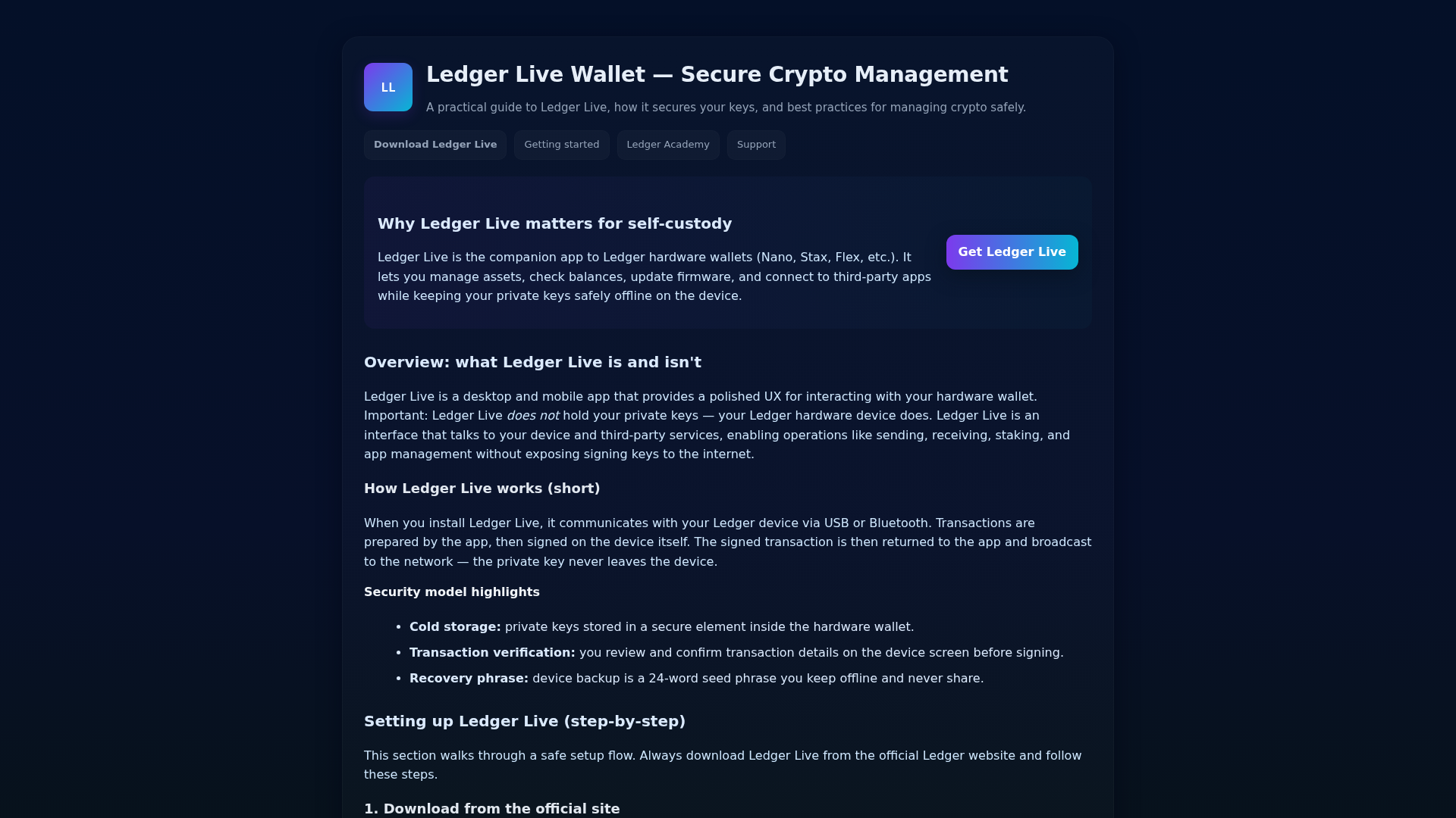 Screenshot of en-ldger.pages.dev
