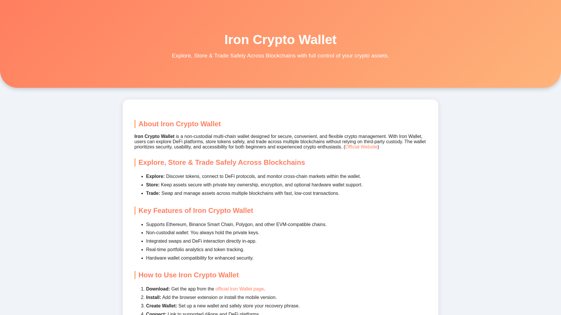 Screenshot of learn-us-iron-crypo-wallet.pages.dev