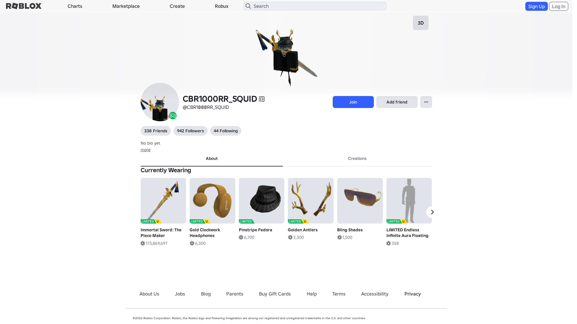 Screenshot of www.roblox.com.am