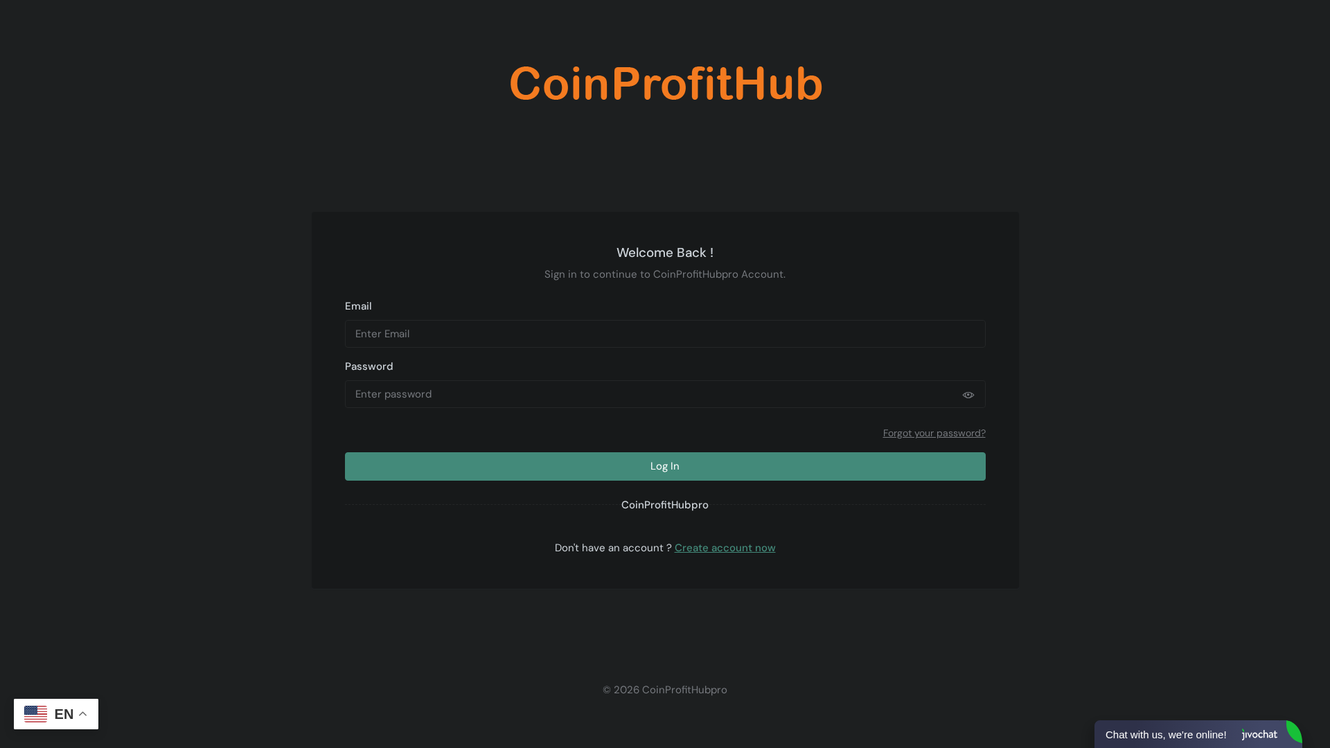Screenshot of coinprofithubpros.net