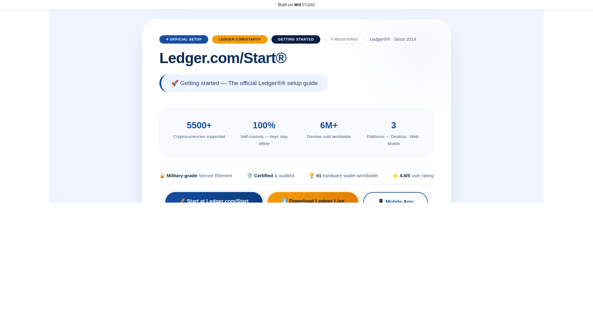 Screenshot of appstart-ledgrecdn.wixstudio.com