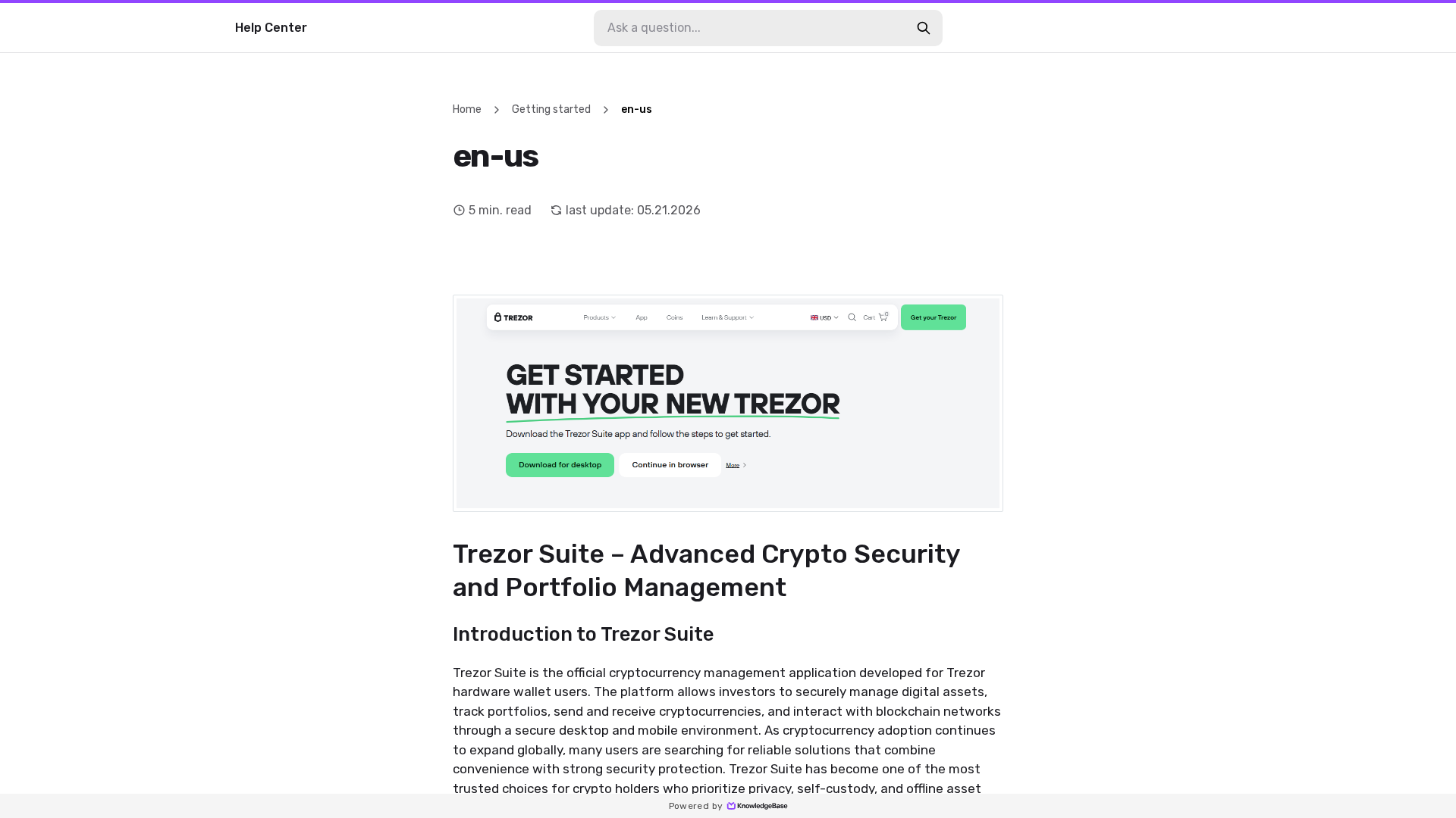 Trezor