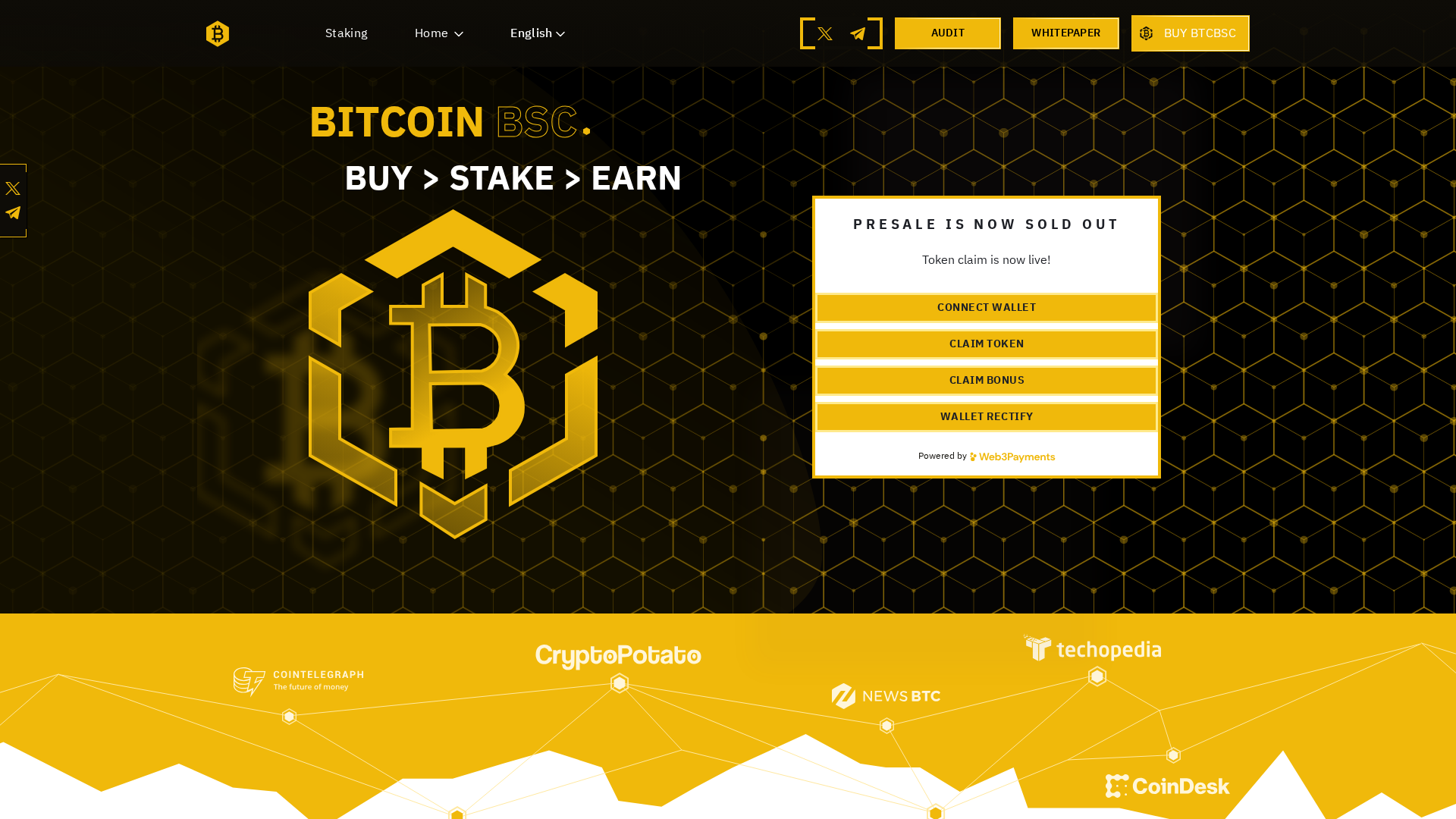 Screenshot of bitcoinbsci.pages.dev