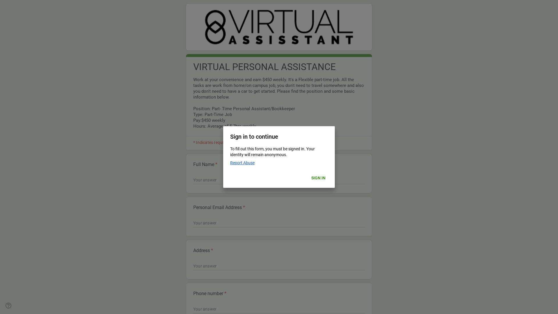 Virtual Assistant