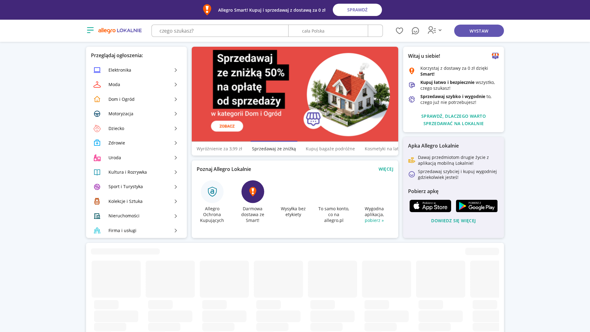 Screenshot of allegro.pl-43499352.sbs